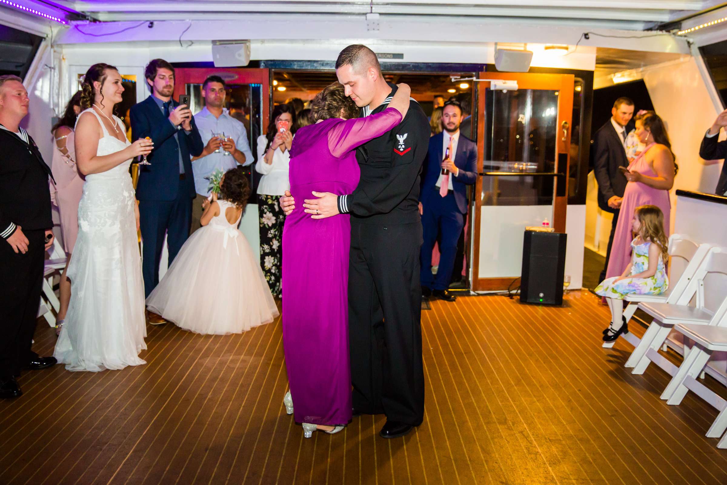 Hornblower cruise line Wedding, Anna and Kurt Wedding Photo #73 by True Photography