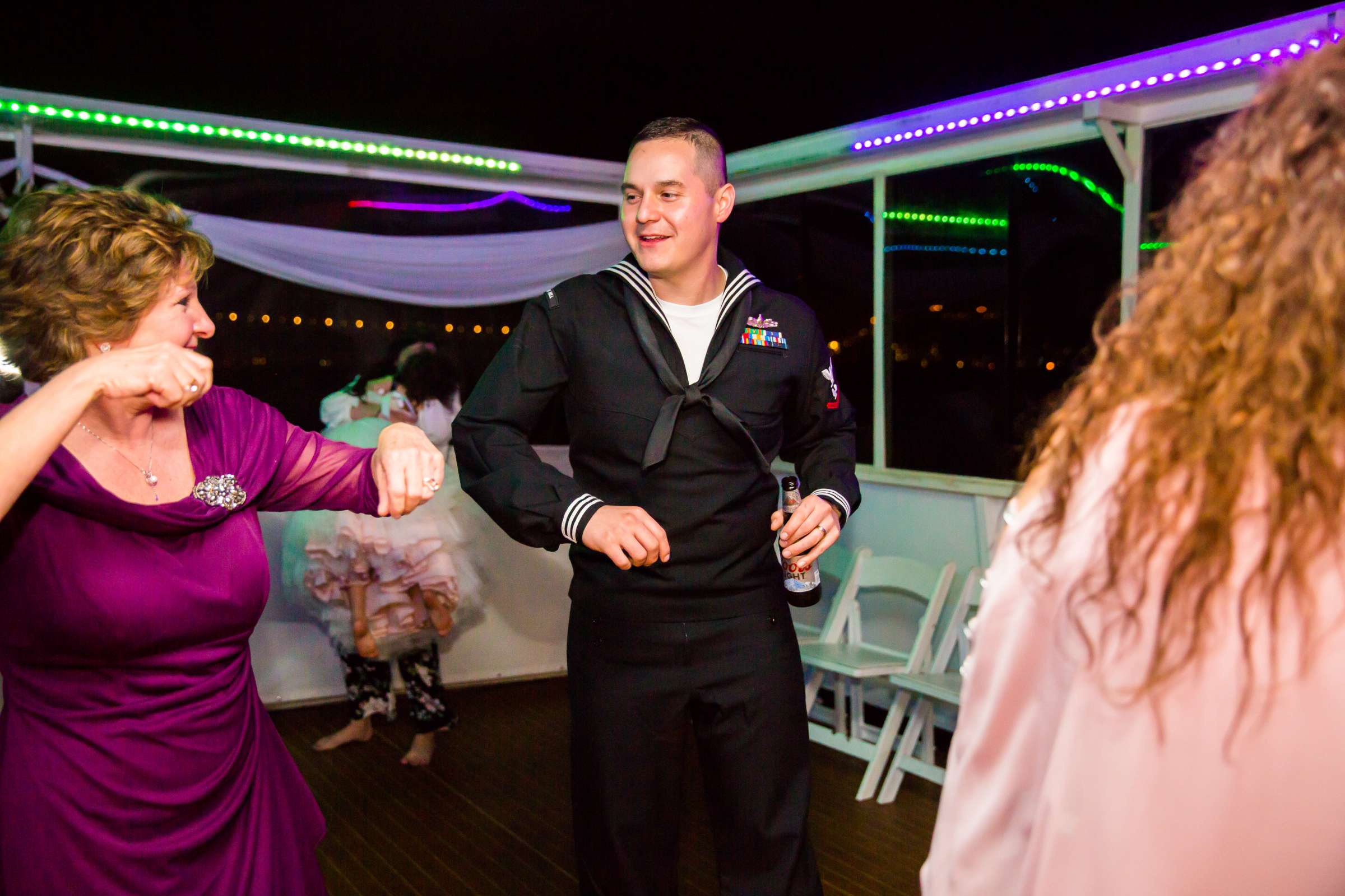 Hornblower cruise line Wedding, Anna and Kurt Wedding Photo #77 by True Photography