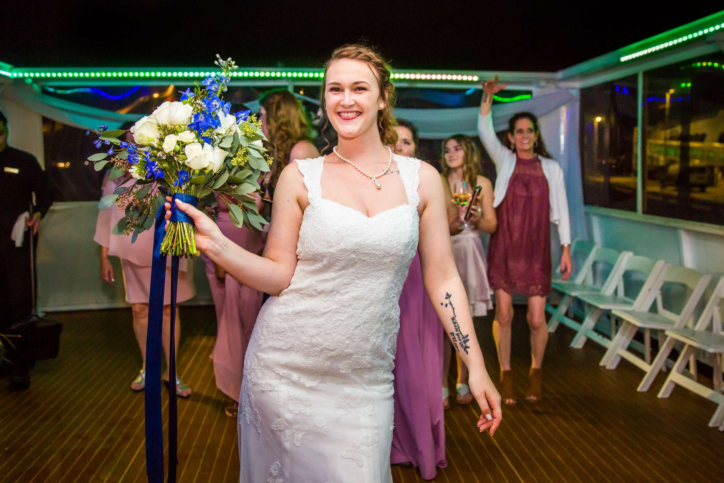 Hornblower cruise line Wedding, Anna and Kurt Wedding Photo #82 by True Photography