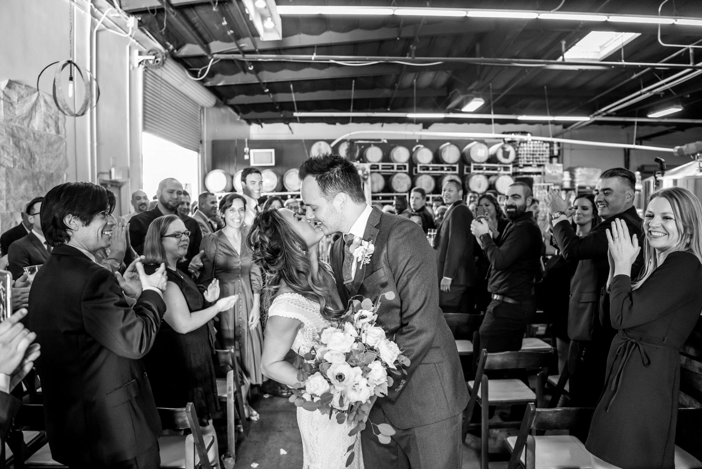 32 North Brewing Co Wedding coordinated by Holly Kalkin Weddings, Justin and Chanida Wedding Photo #108 by True Photography