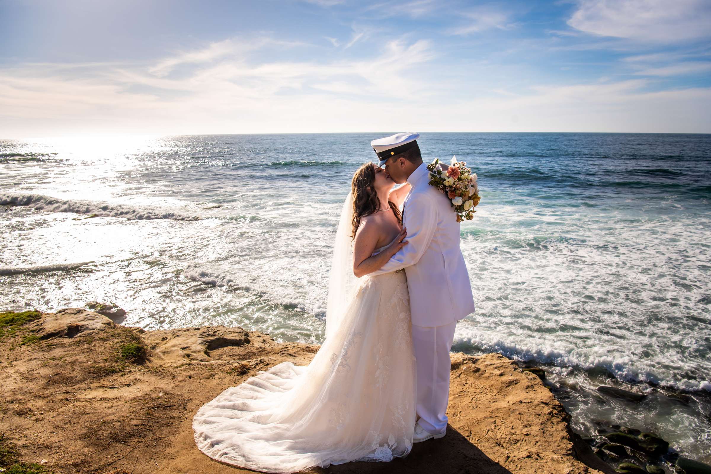 La Valencia Wedding, Lauren and Christopher Wedding Photo #1 by True Photography