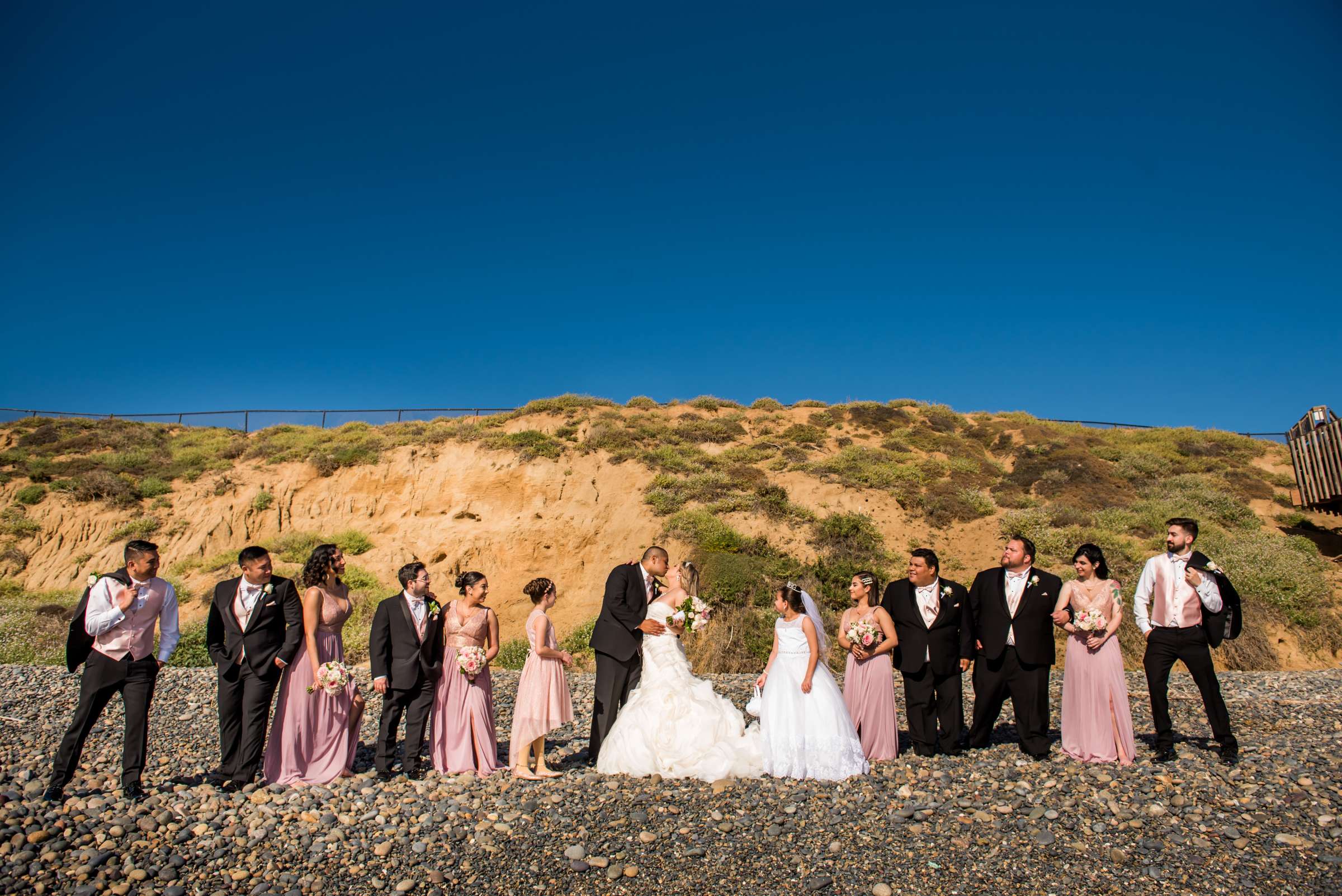 Cape Rey Carlsbad, A Hilton Resort Wedding, Jasmine and Frank Wedding Photo #74 by True Photography