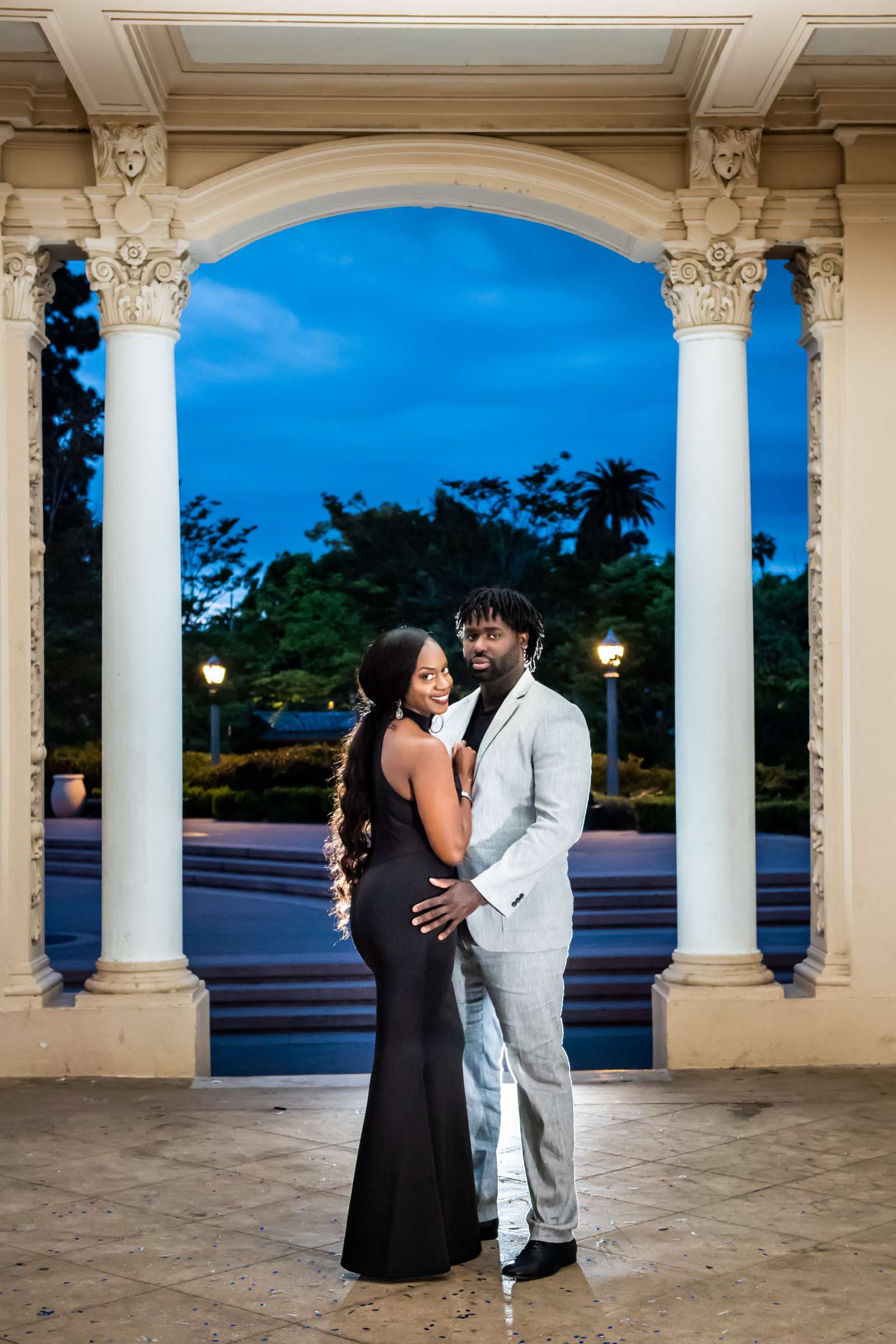 Engagement, Adrienne and Kadeem Engagement Photo #8 by True Photography