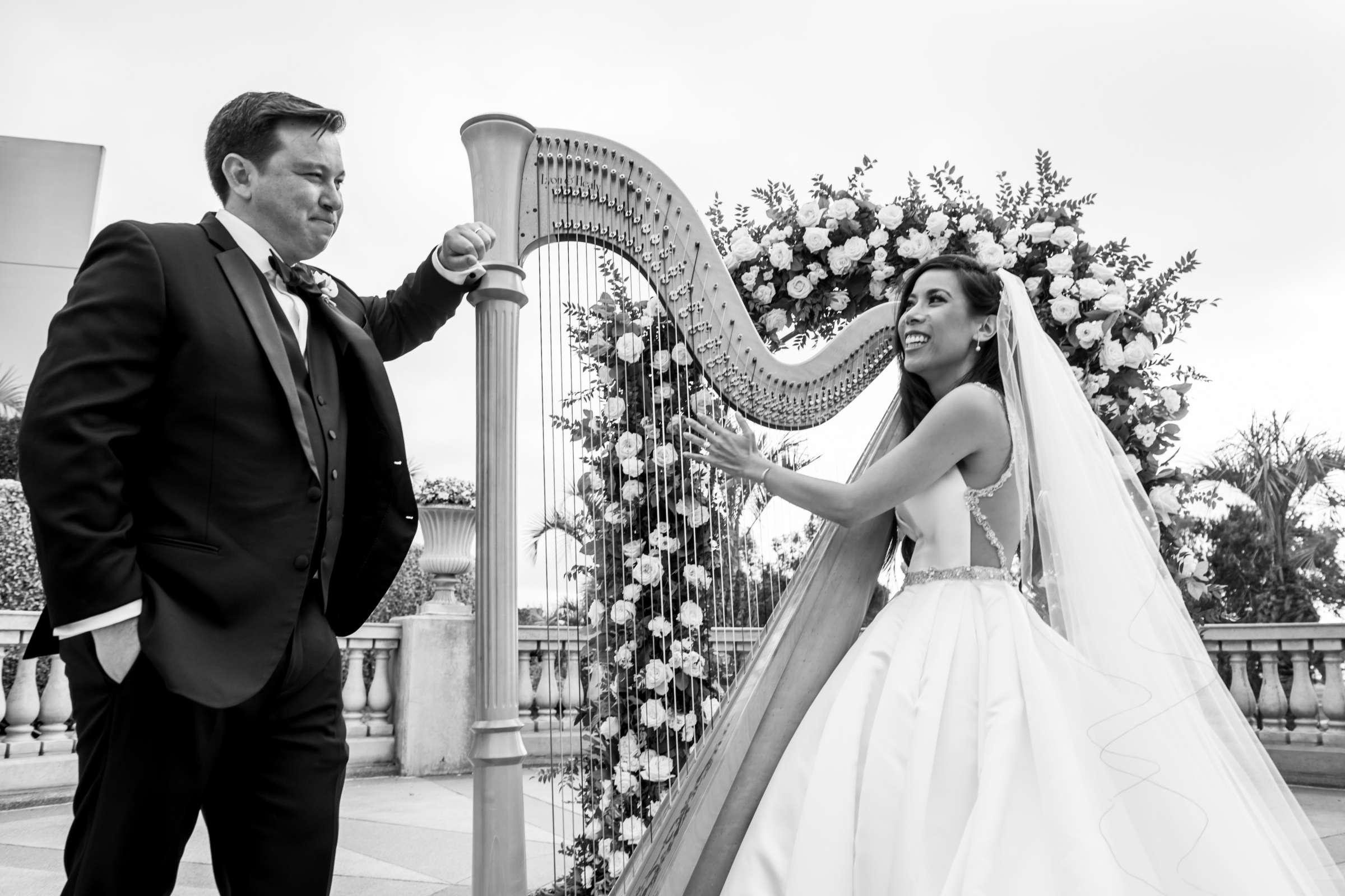 Hilton La Jolla Torrey Pines Wedding coordinated by Sweet Blossom Weddings, Jennifer and Sean Wedding Photo #2 by True Photography