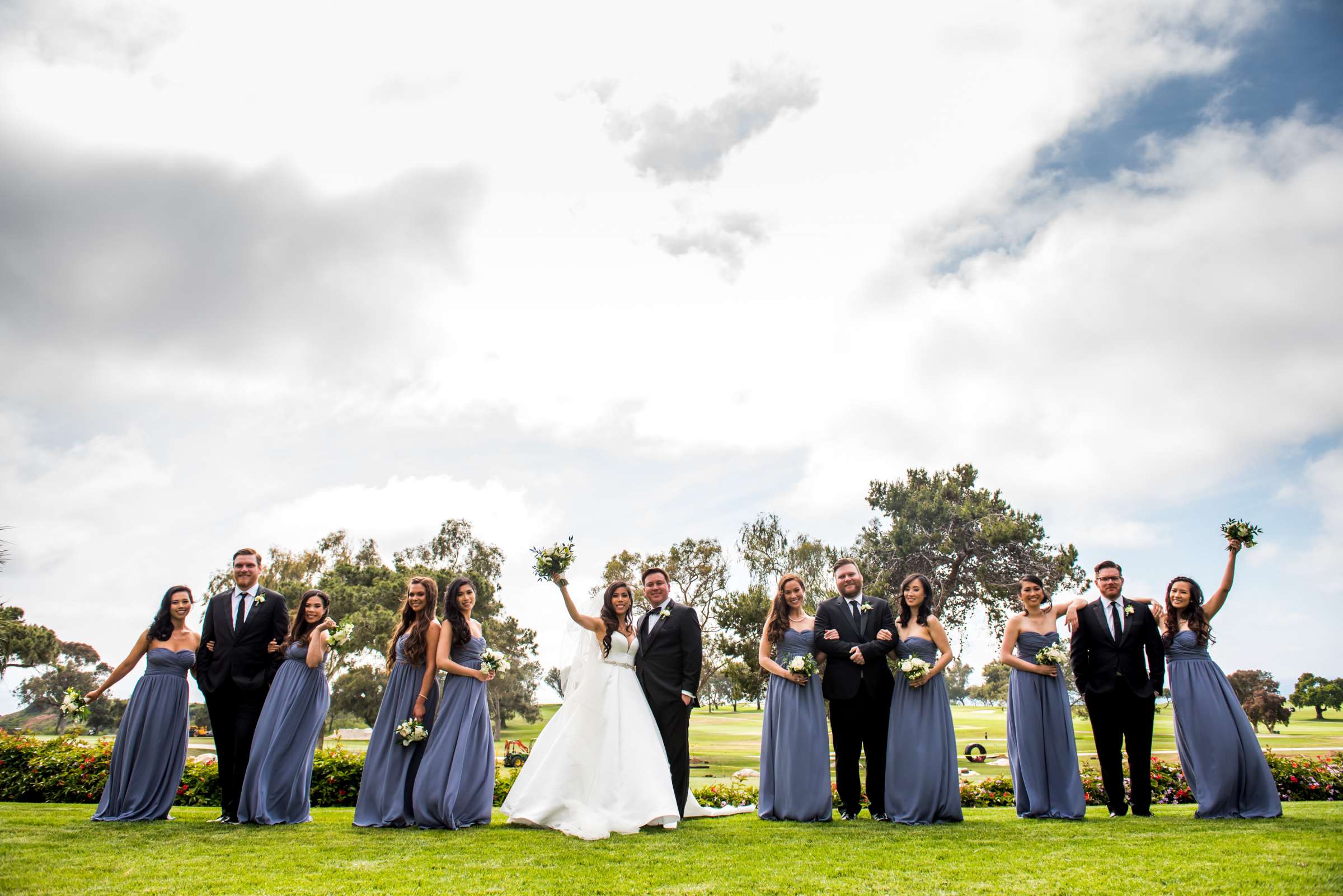 Hilton La Jolla Torrey Pines Wedding coordinated by Sweet Blossom Weddings, Jennifer and Sean Wedding Photo #26 by True Photography