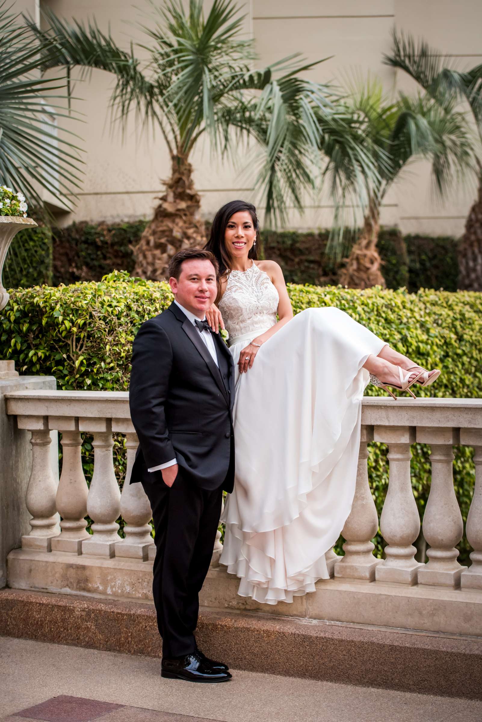 Hilton La Jolla Torrey Pines Wedding coordinated by Sweet Blossom Weddings, Jennifer and Sean Wedding Photo #4 by True Photography