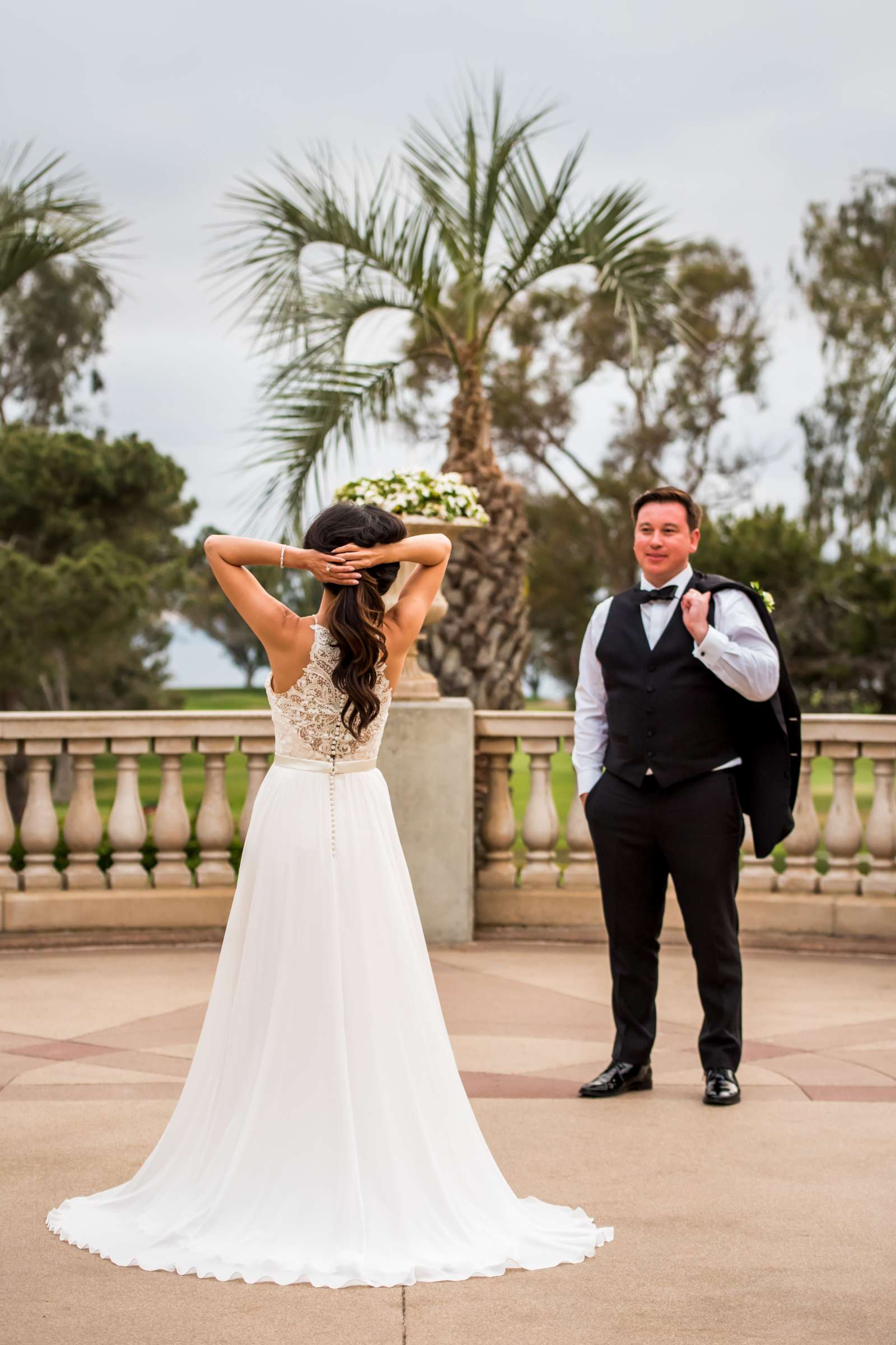 Hilton La Jolla Torrey Pines Wedding coordinated by Sweet Blossom Weddings, Jennifer and Sean Wedding Photo #37 by True Photography