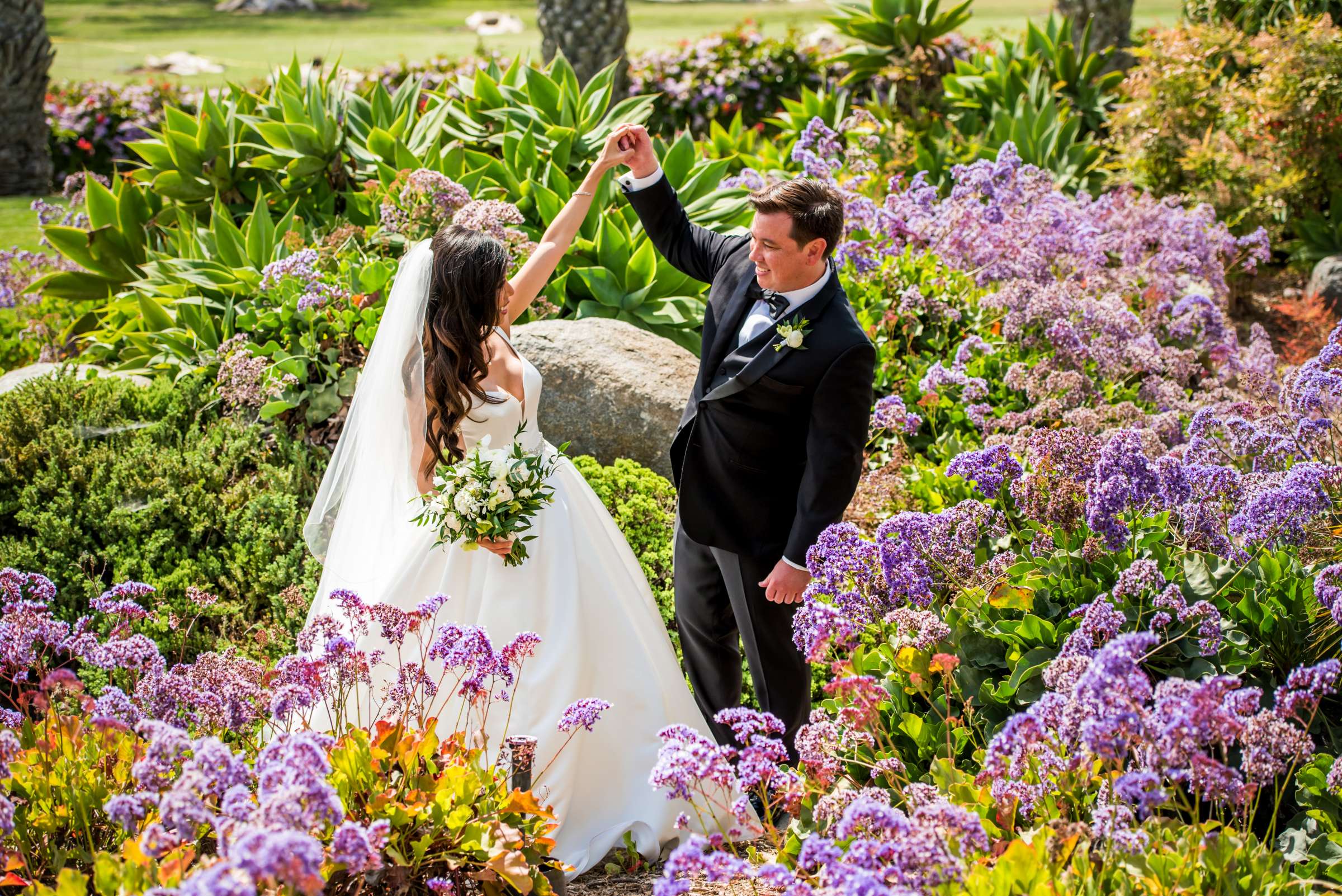Hilton La Jolla Torrey Pines Wedding coordinated by Sweet Blossom Weddings, Jennifer and Sean Wedding Photo #3 by True Photography