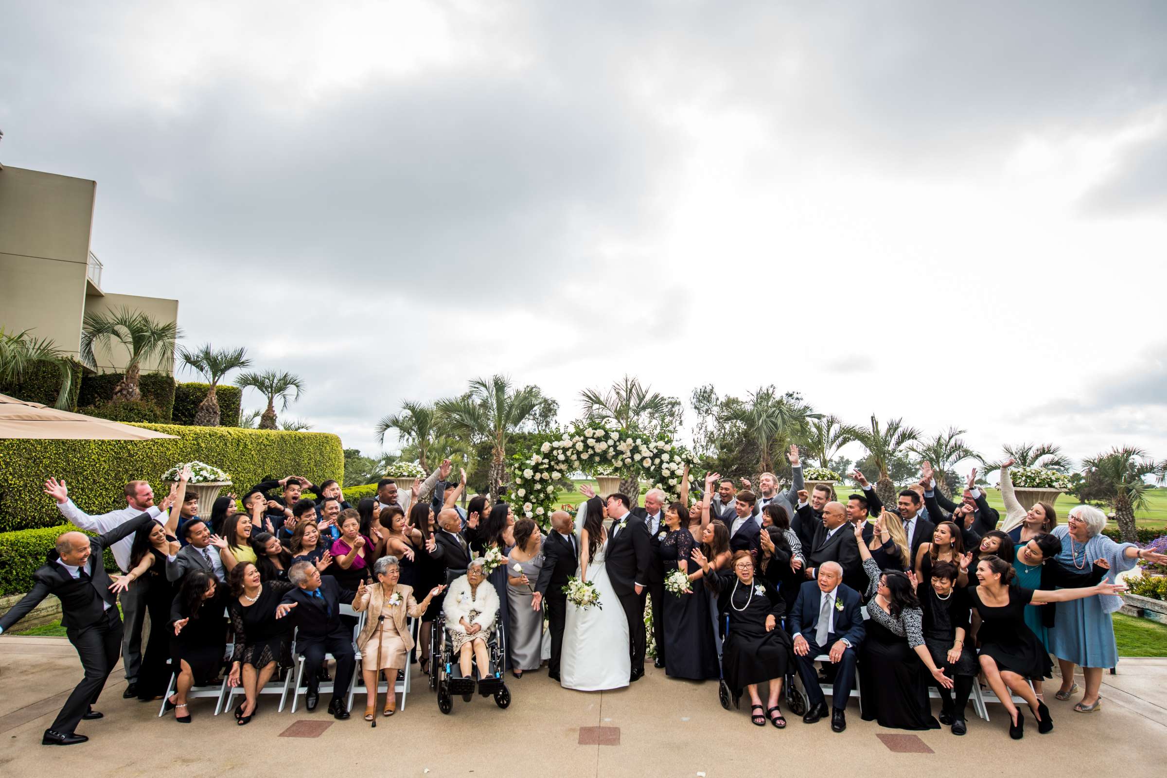 Hilton La Jolla Torrey Pines Wedding coordinated by Sweet Blossom Weddings, Jennifer and Sean Wedding Photo #101 by True Photography