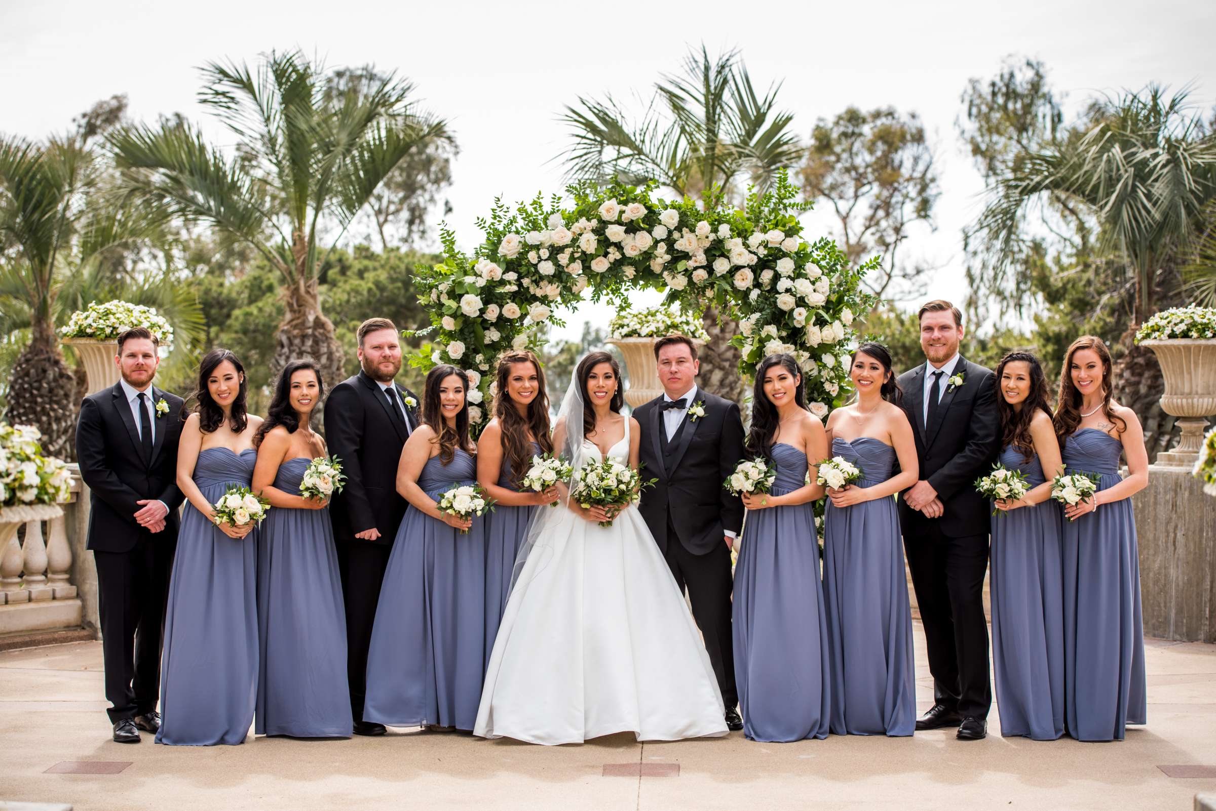 Hilton La Jolla Torrey Pines Wedding coordinated by Sweet Blossom Weddings, Jennifer and Sean Wedding Photo #102 by True Photography