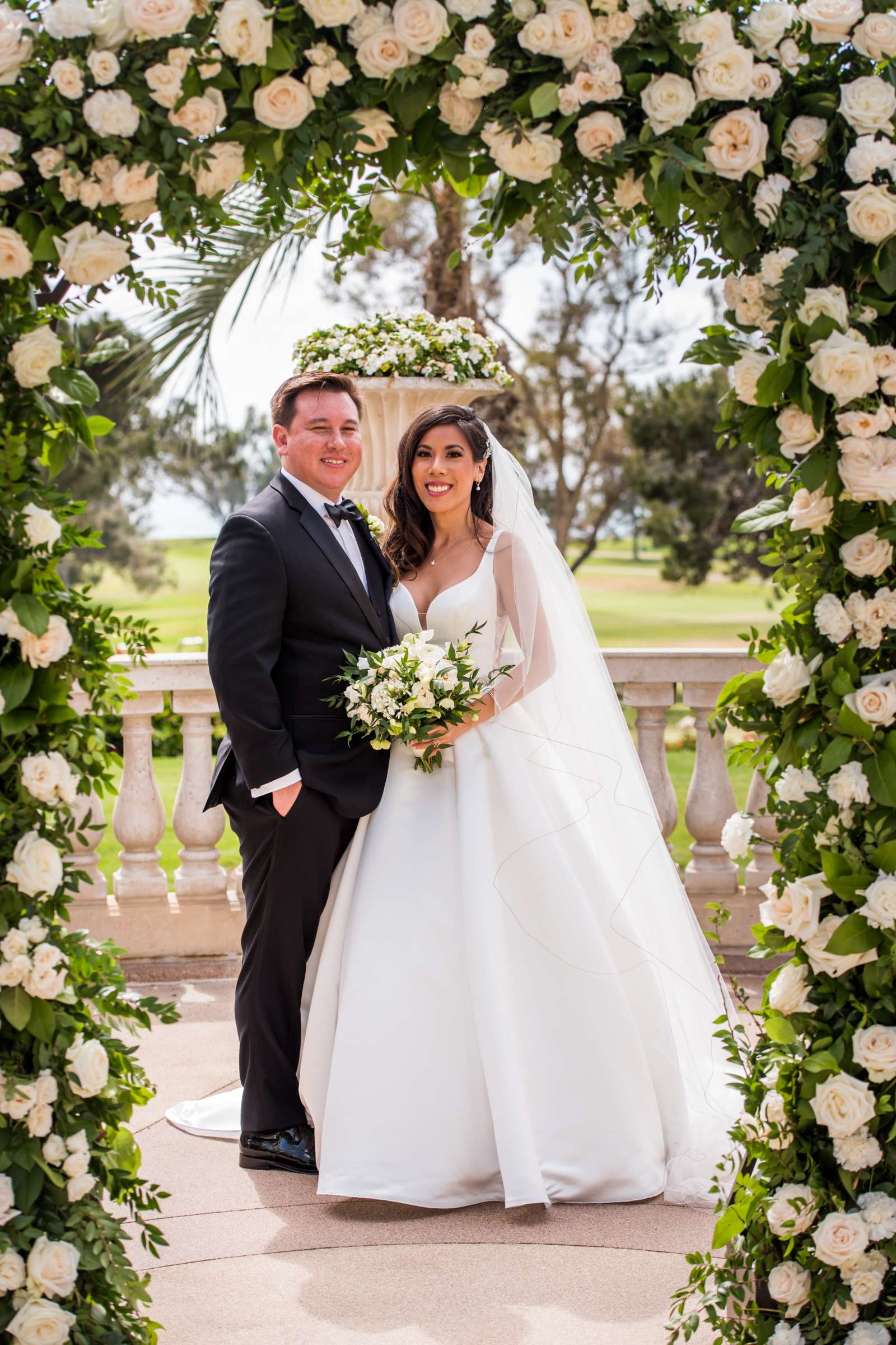 Hilton La Jolla Torrey Pines Wedding coordinated by Sweet Blossom Weddings, Jennifer and Sean Wedding Photo #103 by True Photography