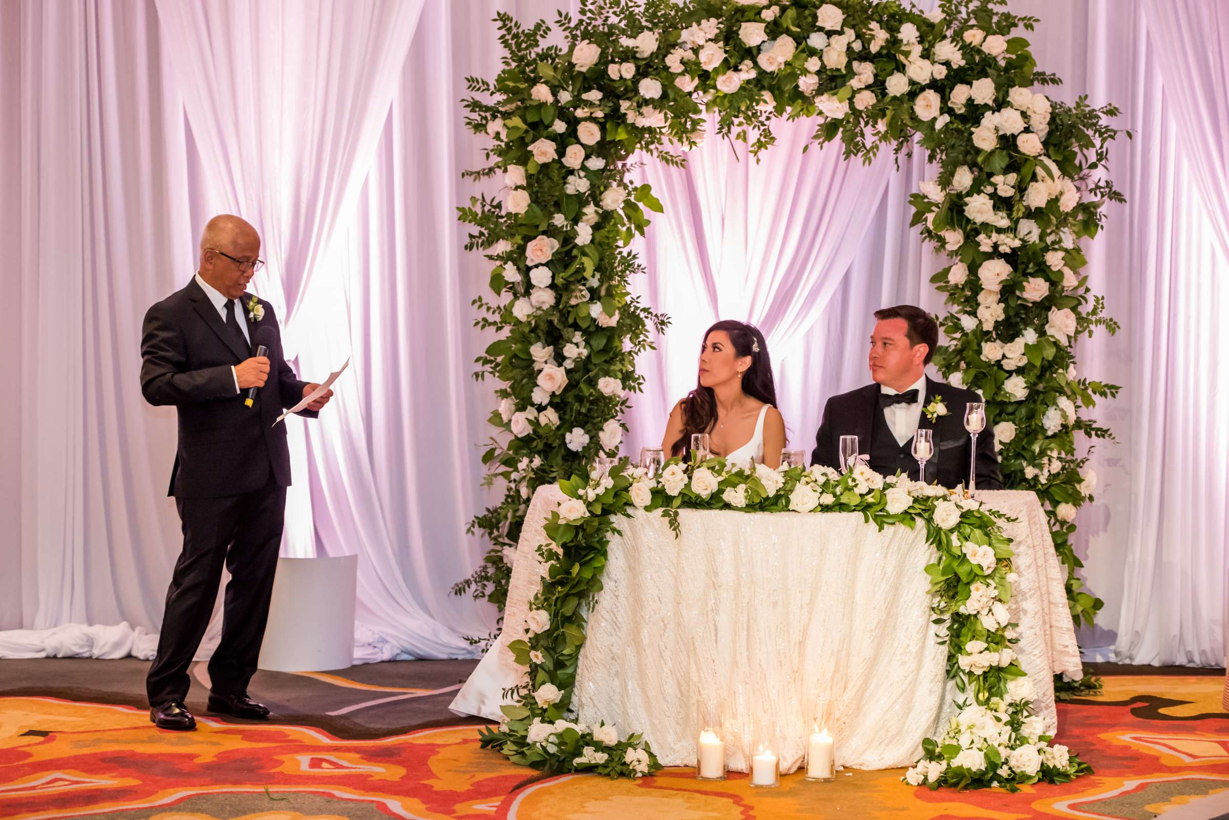 Hilton La Jolla Torrey Pines Wedding coordinated by Sweet Blossom Weddings, Jennifer and Sean Wedding Photo #123 by True Photography