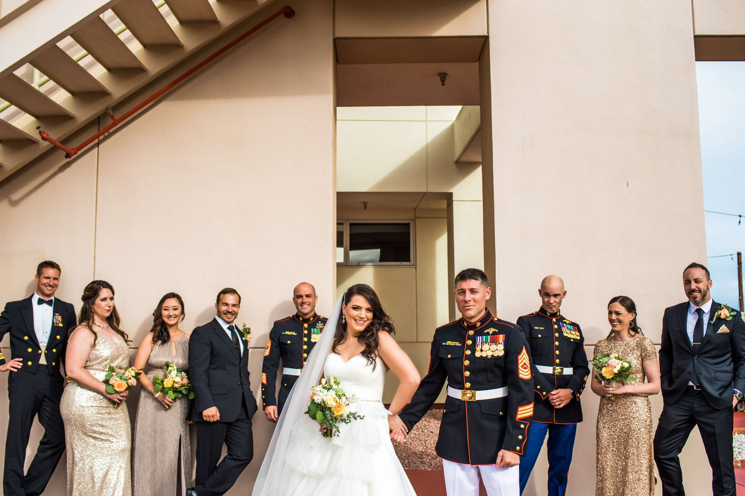 Ocean View Room Wedding coordinated by San Diego Life Events, Jenny and Brad Wedding Photo #24 by True Photography