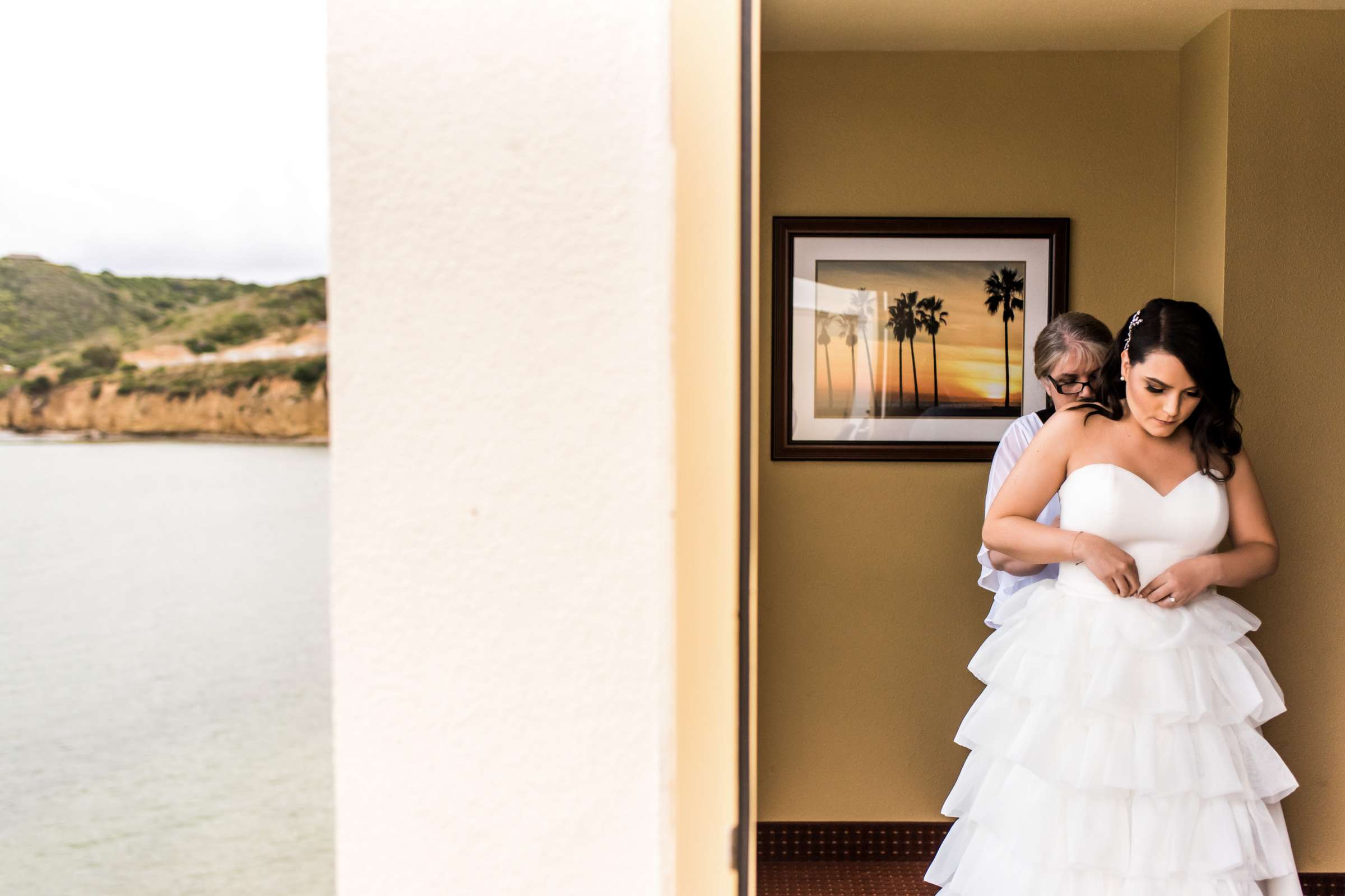 Ocean View Room Wedding coordinated by San Diego Life Events, Jenny and Brad Wedding Photo #40 by True Photography