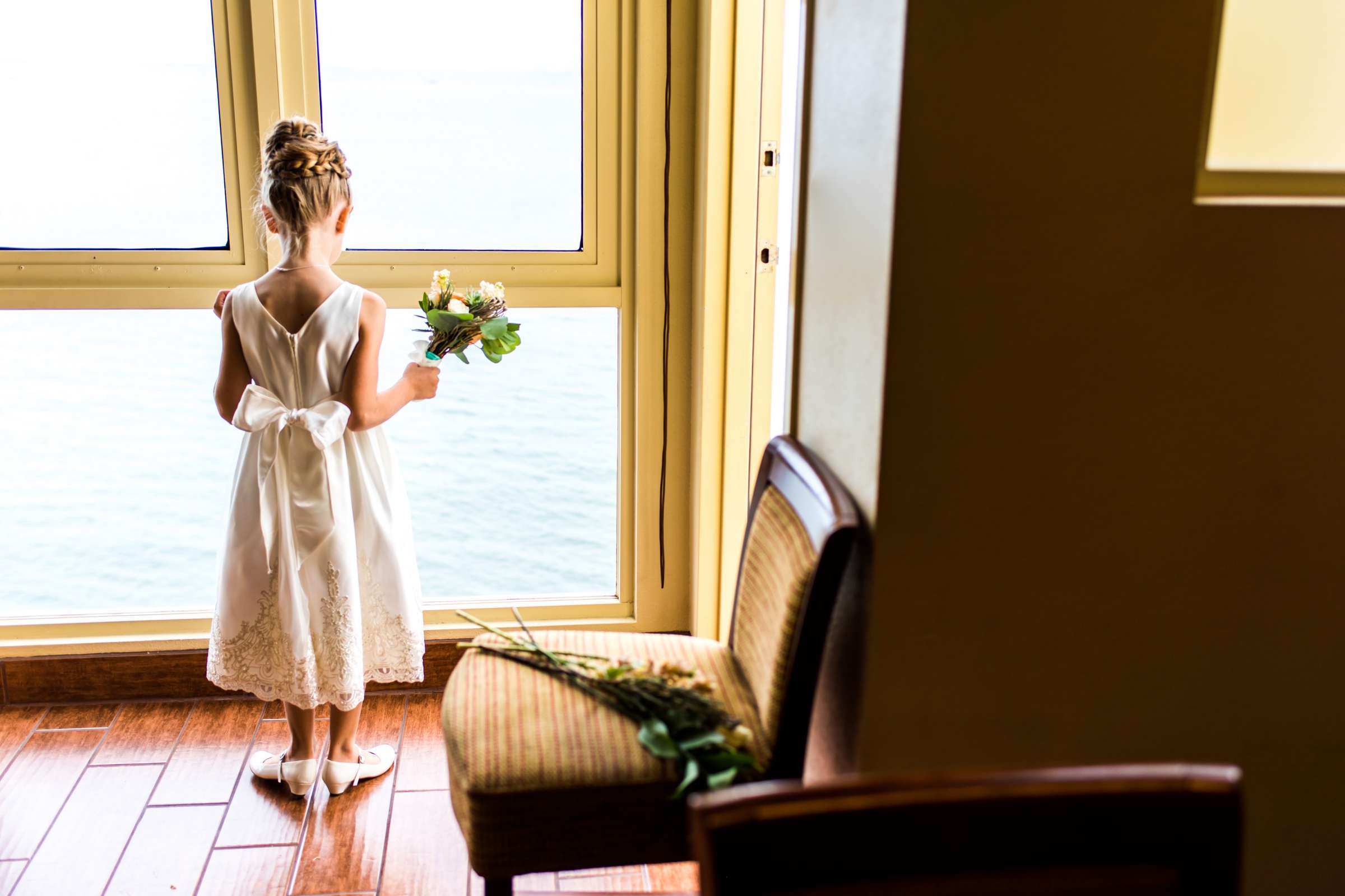 Ocean View Room Wedding coordinated by San Diego Life Events, Jenny and Brad Wedding Photo #56 by True Photography