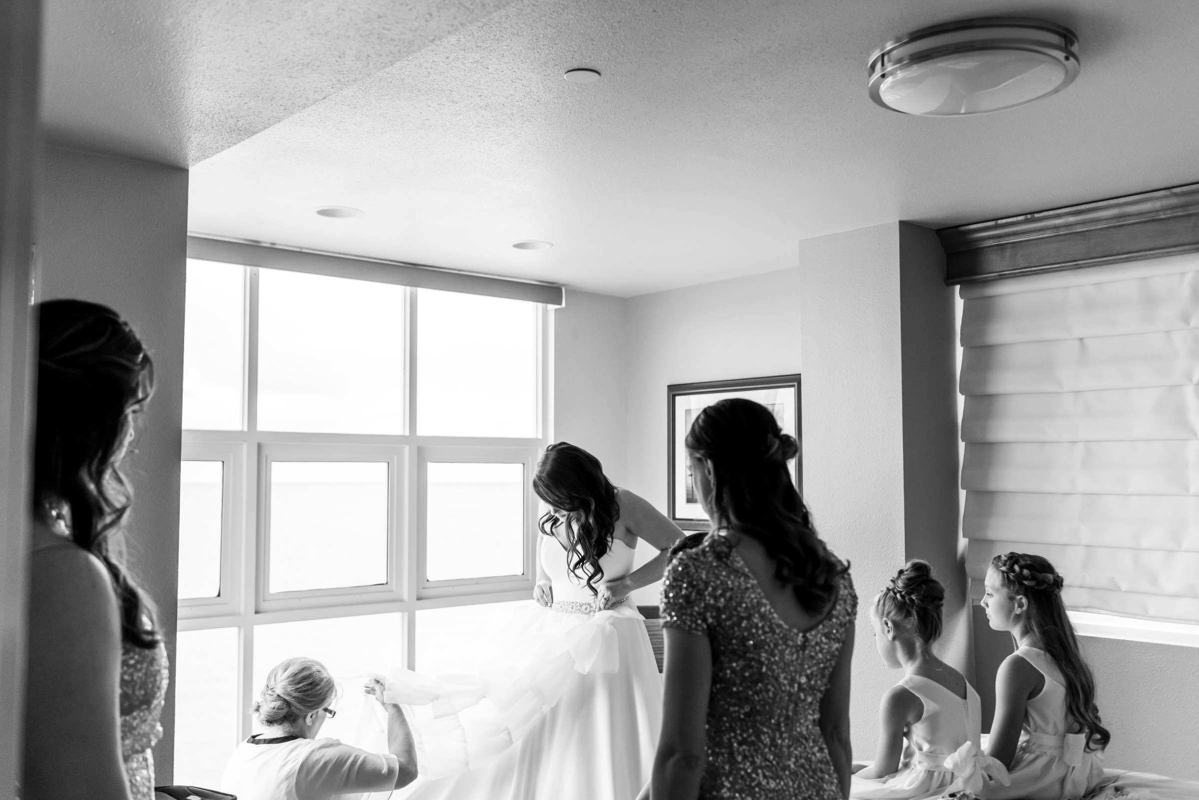 Ocean View Room Wedding coordinated by San Diego Life Events, Jenny and Brad Wedding Photo #62 by True Photography
