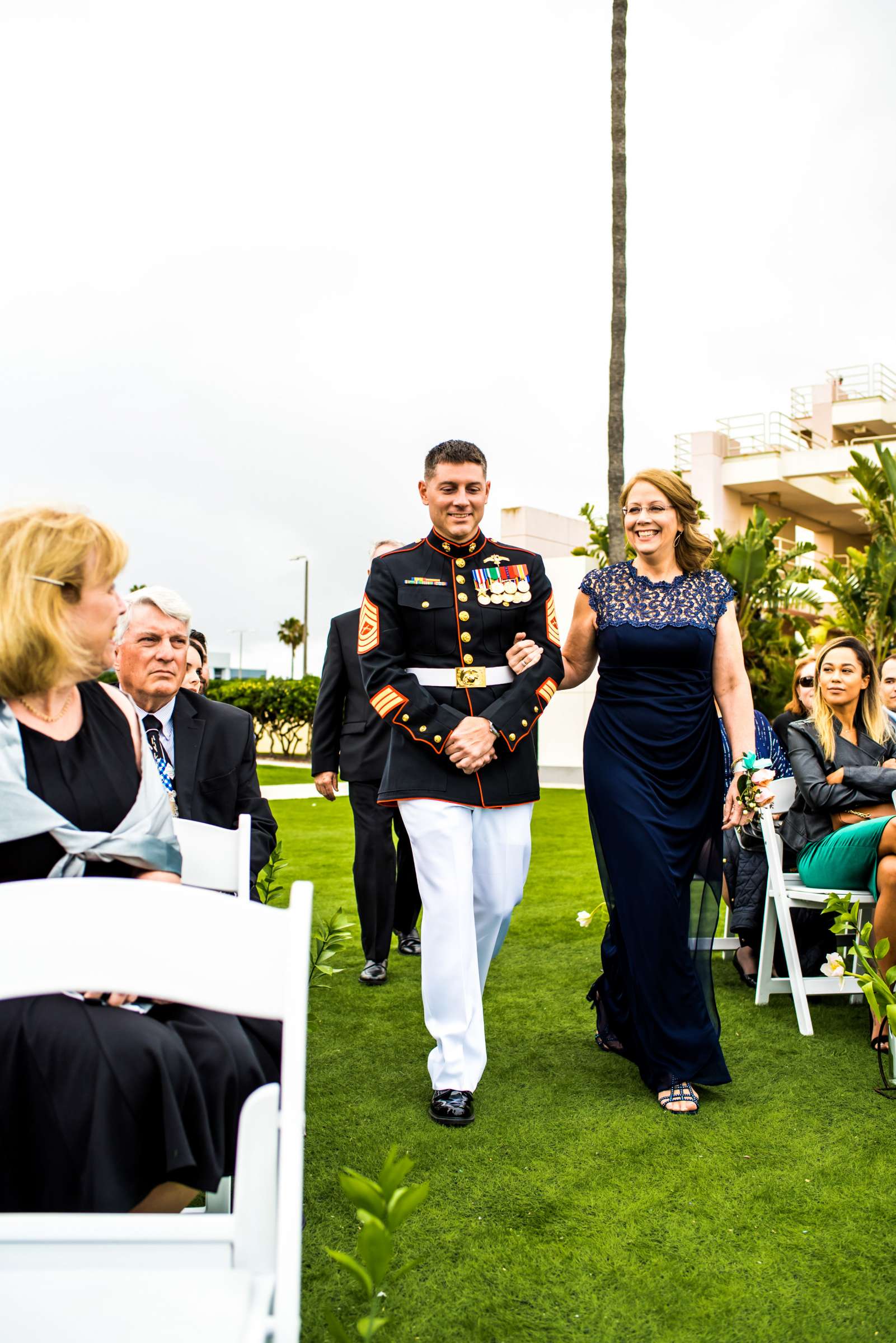 Ocean View Room Wedding coordinated by San Diego Life Events, Jenny and Brad Wedding Photo #69 by True Photography