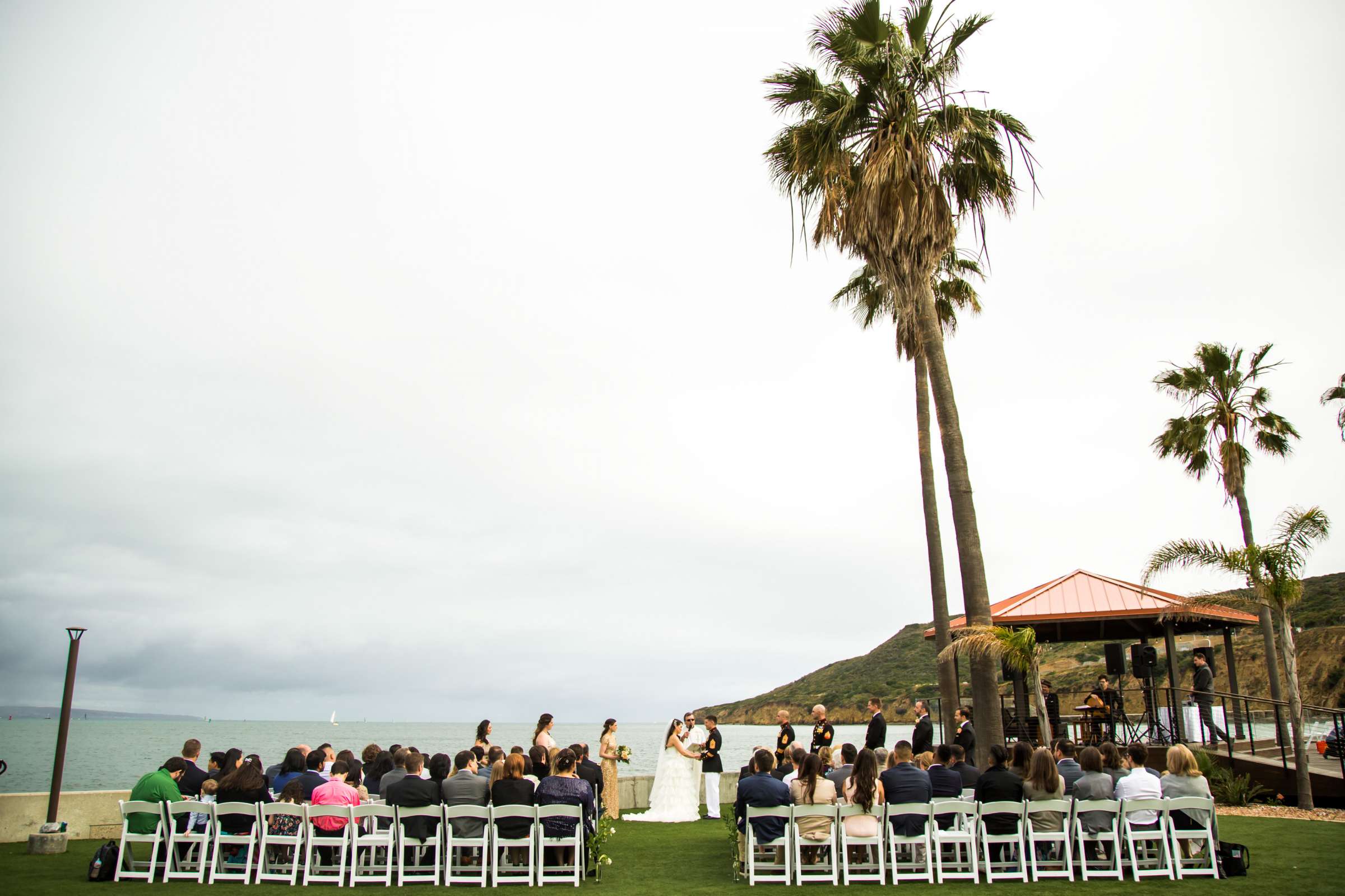 Ocean View Room Wedding coordinated by San Diego Life Events, Jenny and Brad Wedding Photo #81 by True Photography
