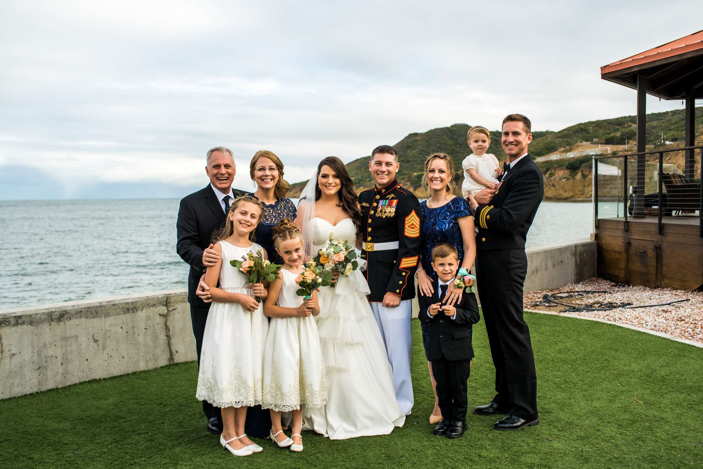 Ocean View Room Wedding coordinated by San Diego Life Events, Jenny and Brad Wedding Photo #89 by True Photography