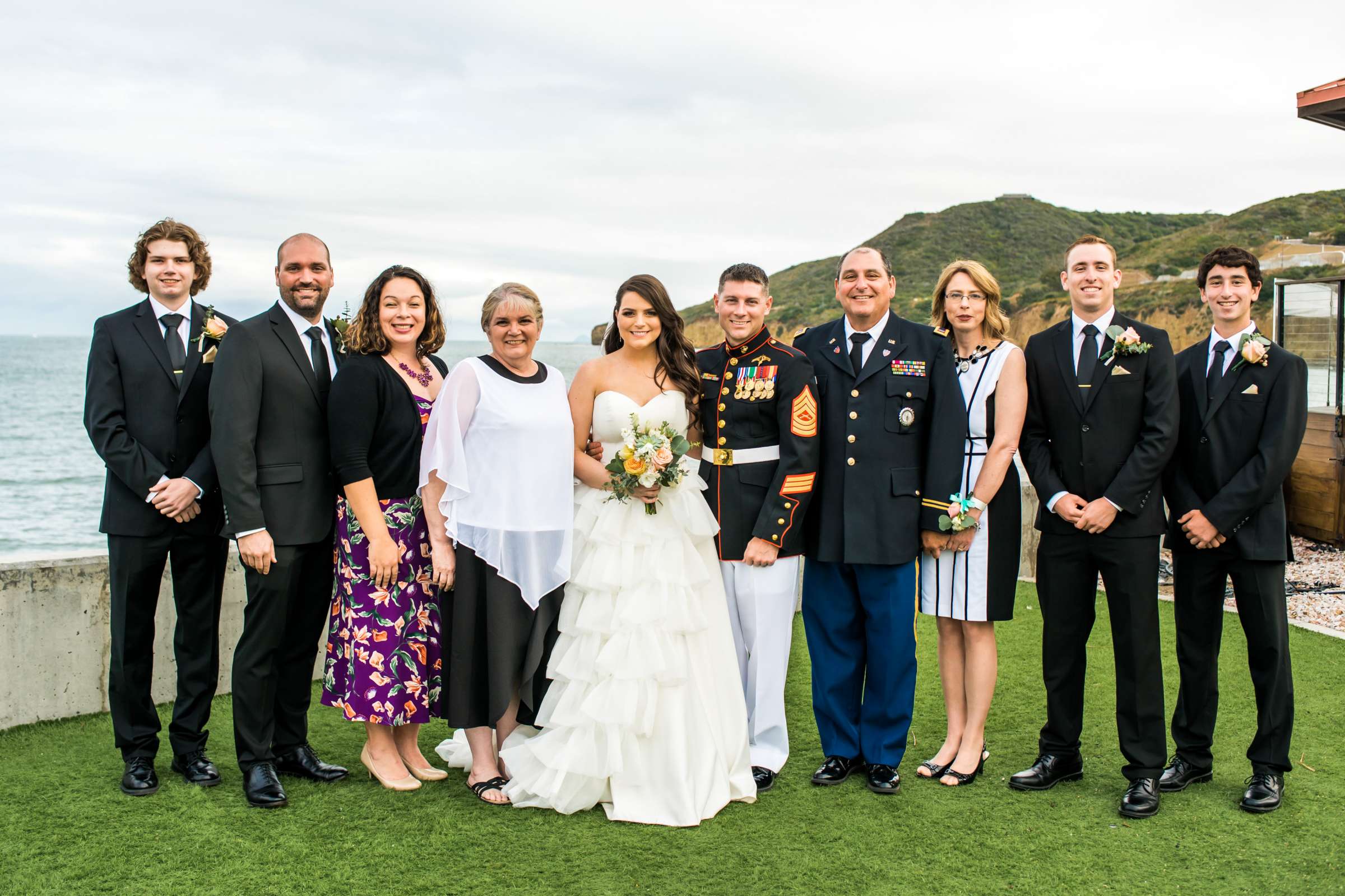 Ocean View Room Wedding coordinated by San Diego Life Events, Jenny and Brad Wedding Photo #92 by True Photography