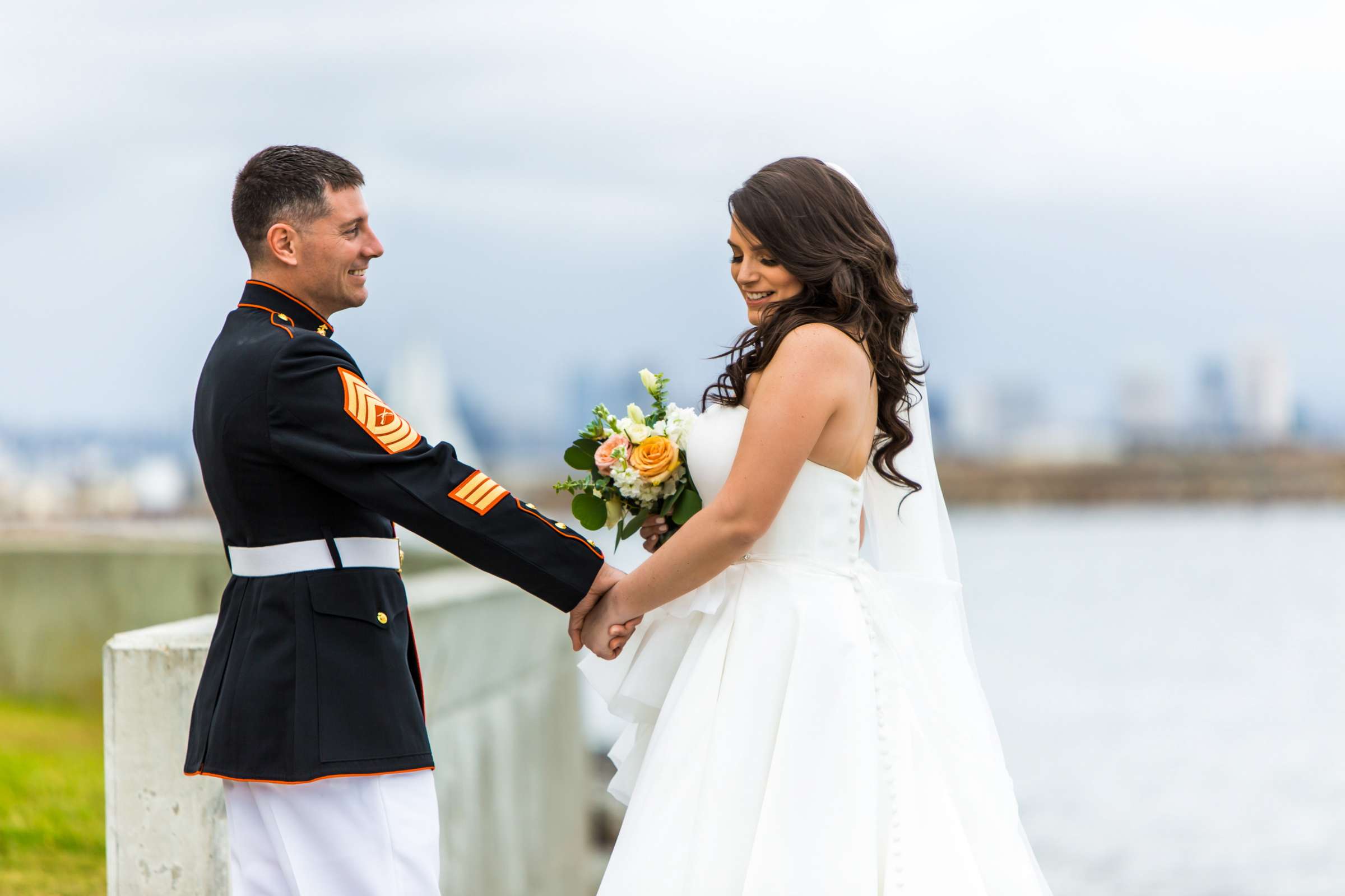 Ocean View Room Wedding coordinated by San Diego Life Events, Jenny and Brad Wedding Photo #100 by True Photography