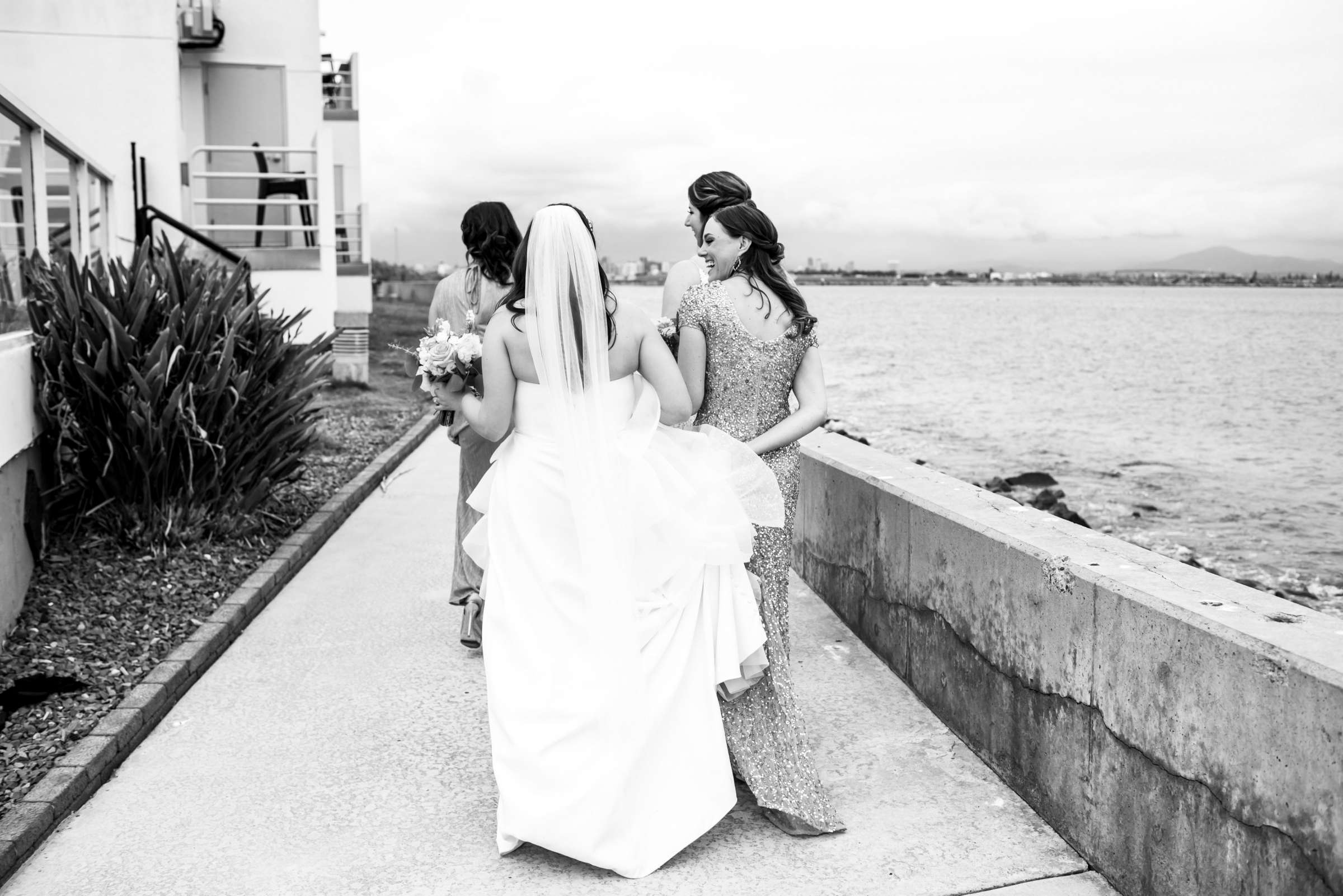 Ocean View Room Wedding coordinated by San Diego Life Events, Jenny and Brad Wedding Photo #107 by True Photography