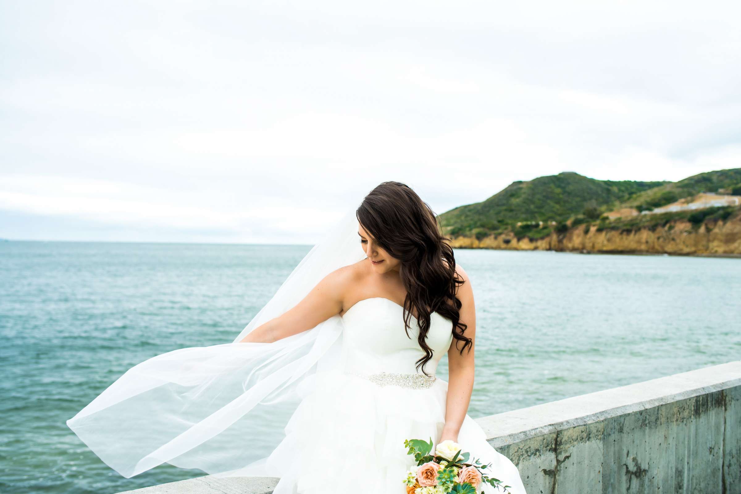 Ocean View Room Wedding coordinated by San Diego Life Events, Jenny and Brad Wedding Photo #112 by True Photography