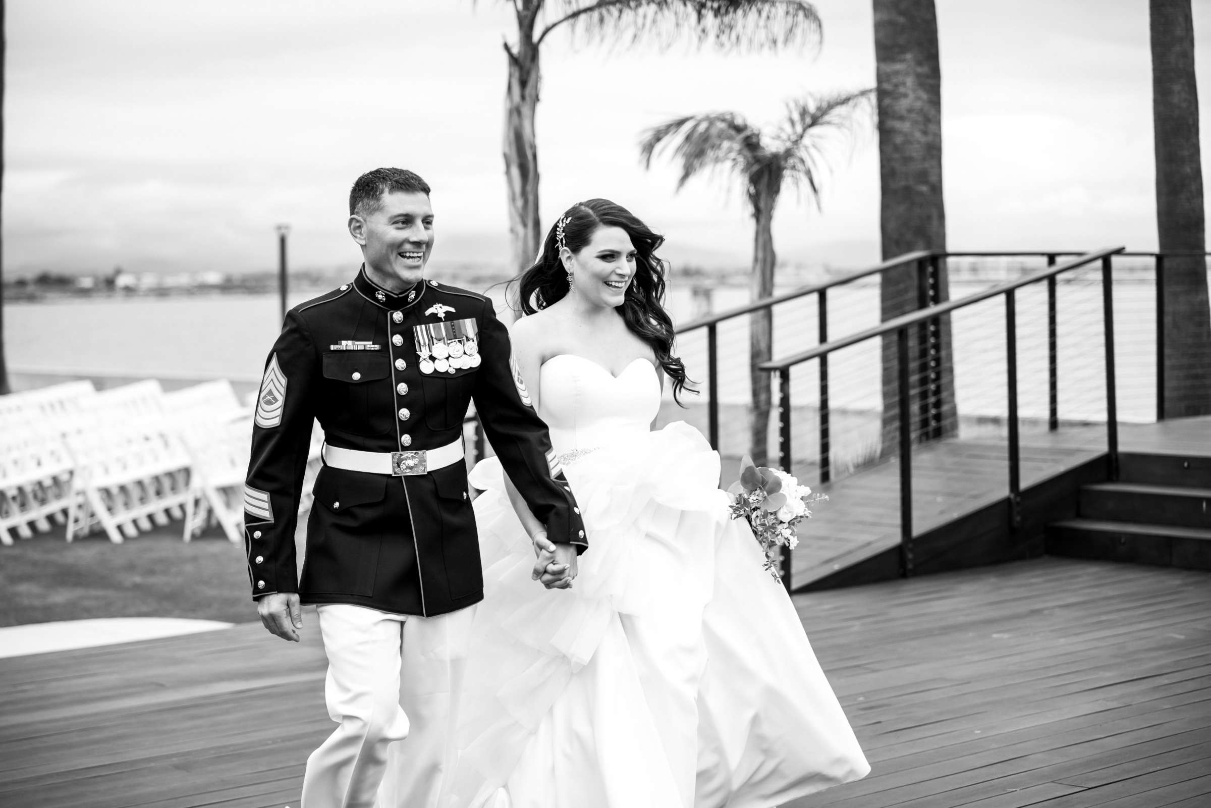 Ocean View Room Wedding coordinated by San Diego Life Events, Jenny and Brad Wedding Photo #126 by True Photography