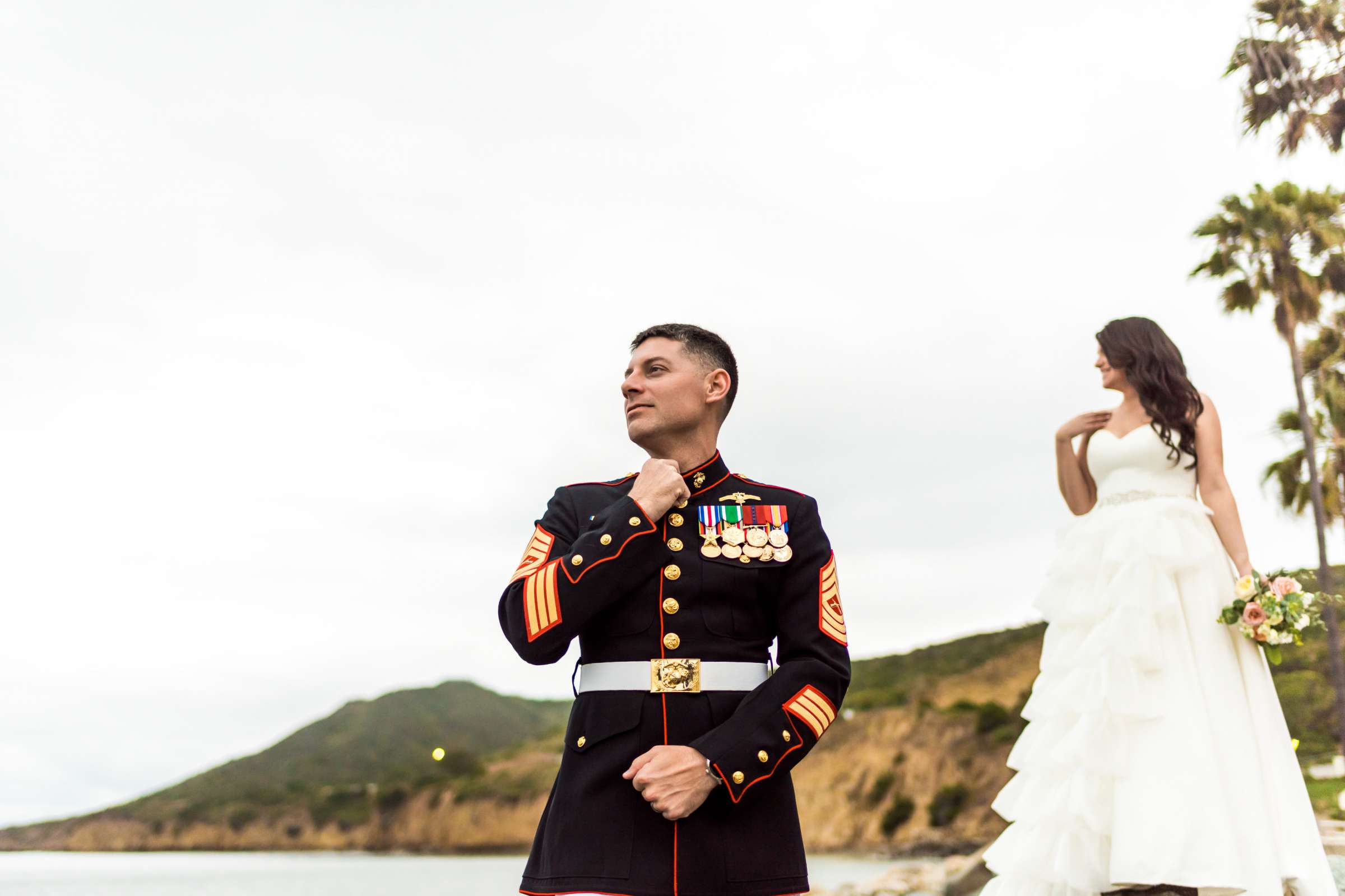 Ocean View Room Wedding coordinated by San Diego Life Events, Jenny and Brad Wedding Photo #128 by True Photography