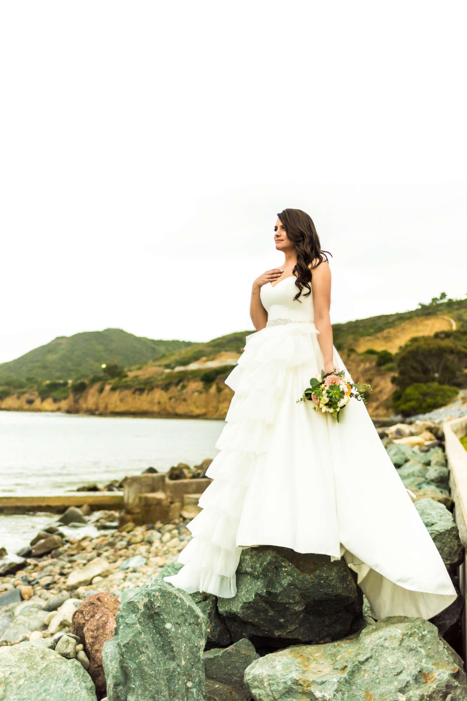 Ocean View Room Wedding coordinated by San Diego Life Events, Jenny and Brad Wedding Photo #129 by True Photography