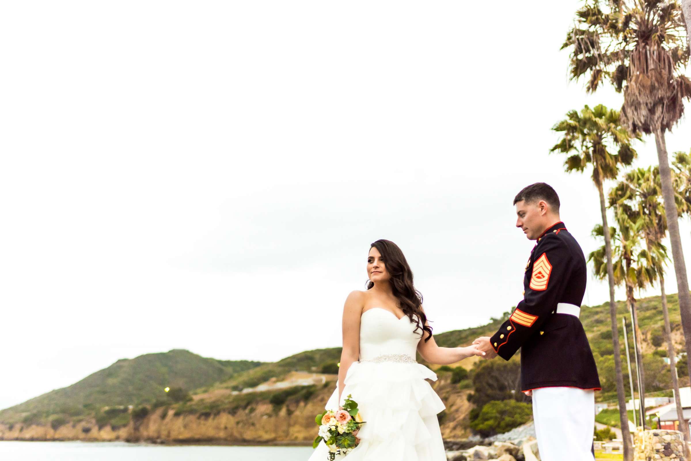 Ocean View Room Wedding coordinated by San Diego Life Events, Jenny and Brad Wedding Photo #130 by True Photography