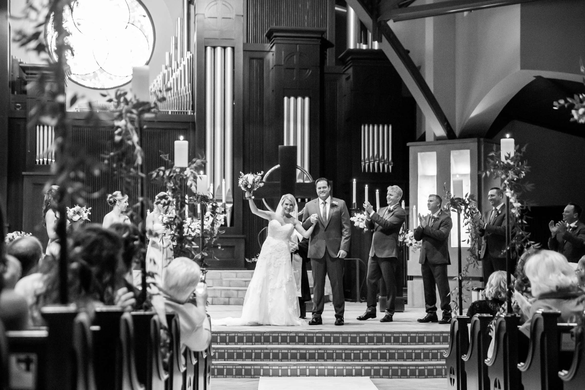 Village Church Wedding, Skylar and Dave Wedding Photo #42 by True Photography