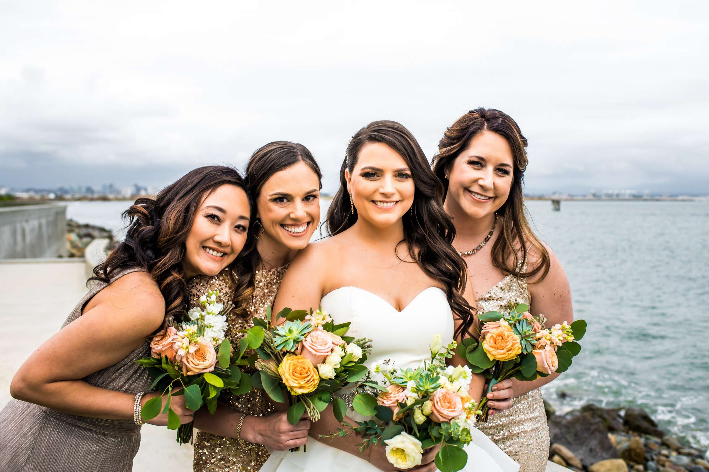 Ocean View Room Wedding coordinated by San Diego Life Events, Jenny and Brad Wedding Photo #93 by True Photography