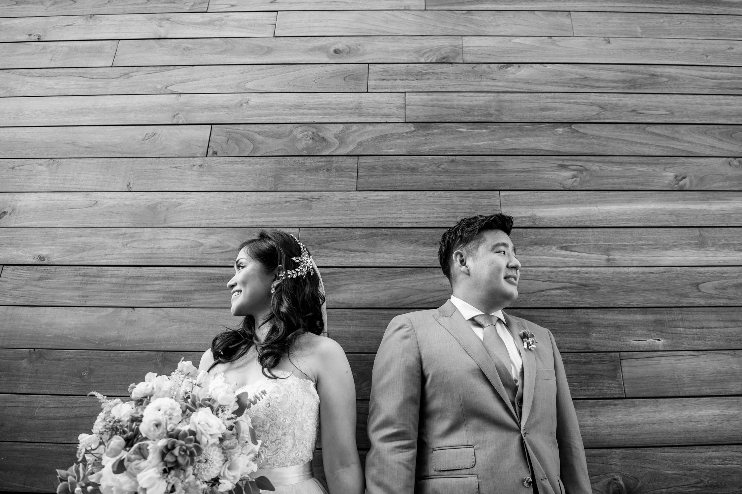 Scripps Seaside Forum Wedding coordinated by First Comes Love Weddings & Events, Beth and Brian Wedding Photo #110 by True Photography