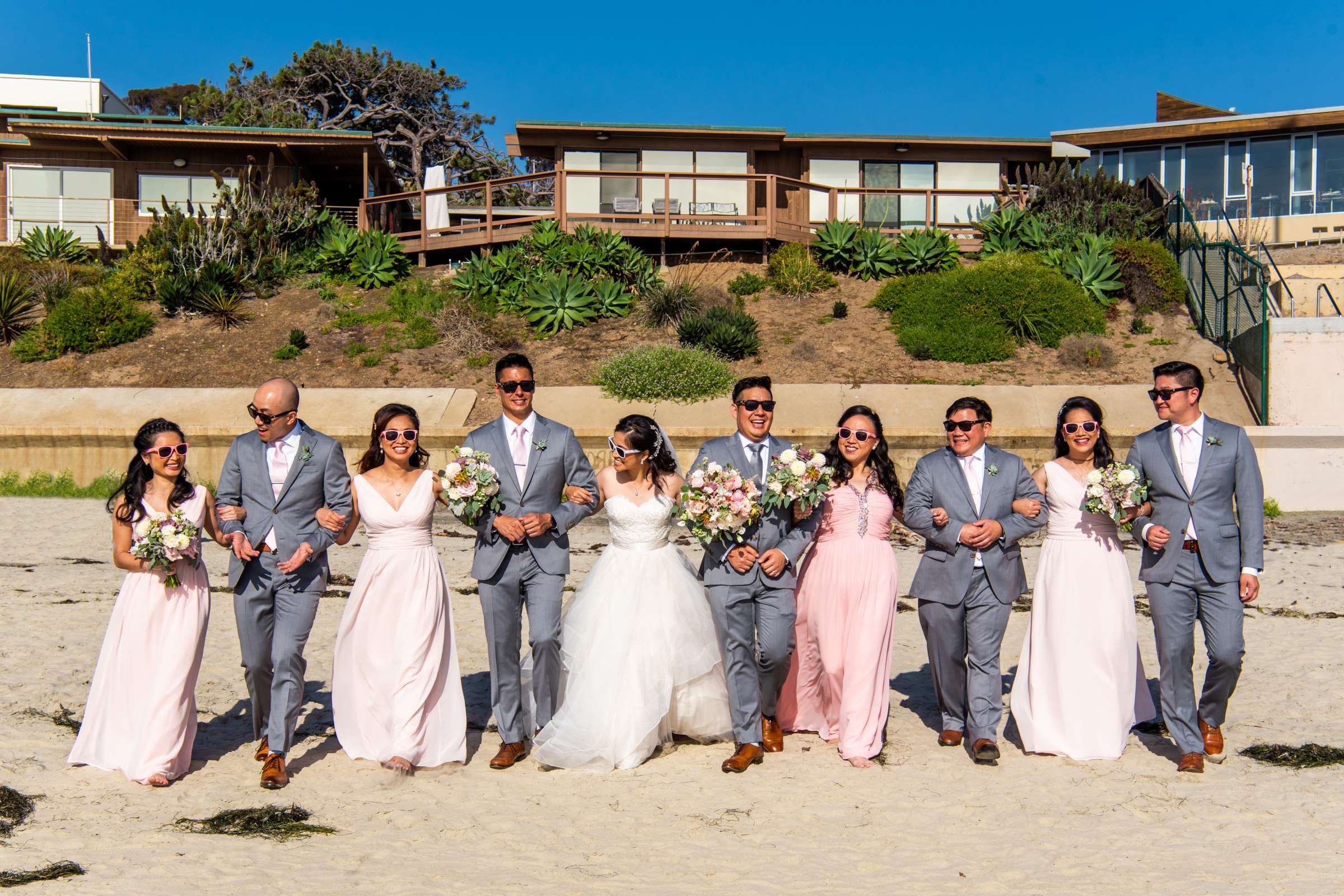 Scripps Seaside Forum Wedding coordinated by First Comes Love Weddings & Events, Beth and Brian Wedding Photo #122 by True Photography