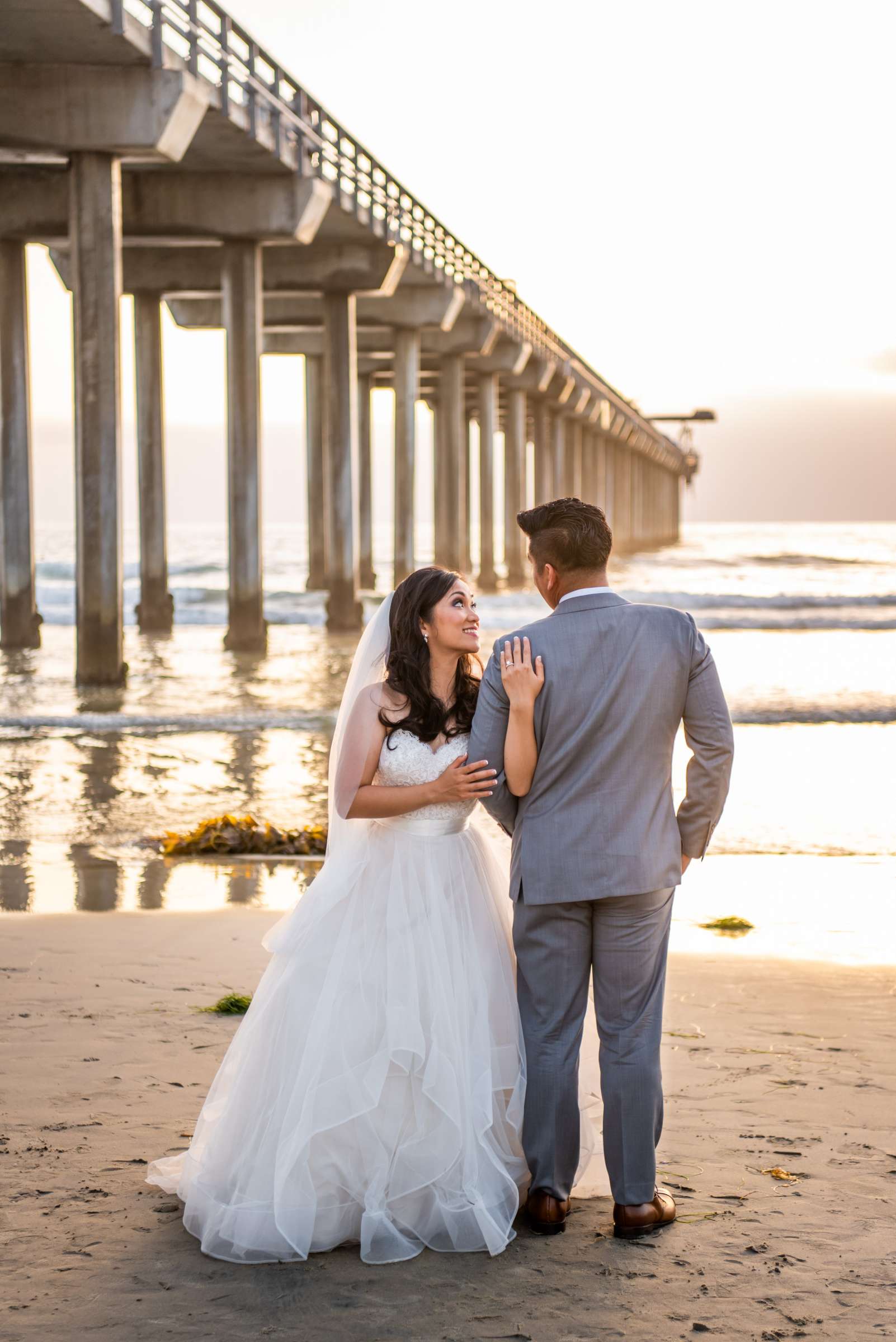 Scripps Seaside Forum Wedding coordinated by First Comes Love Weddings & Events, Beth and Brian Wedding Photo #144 by True Photography