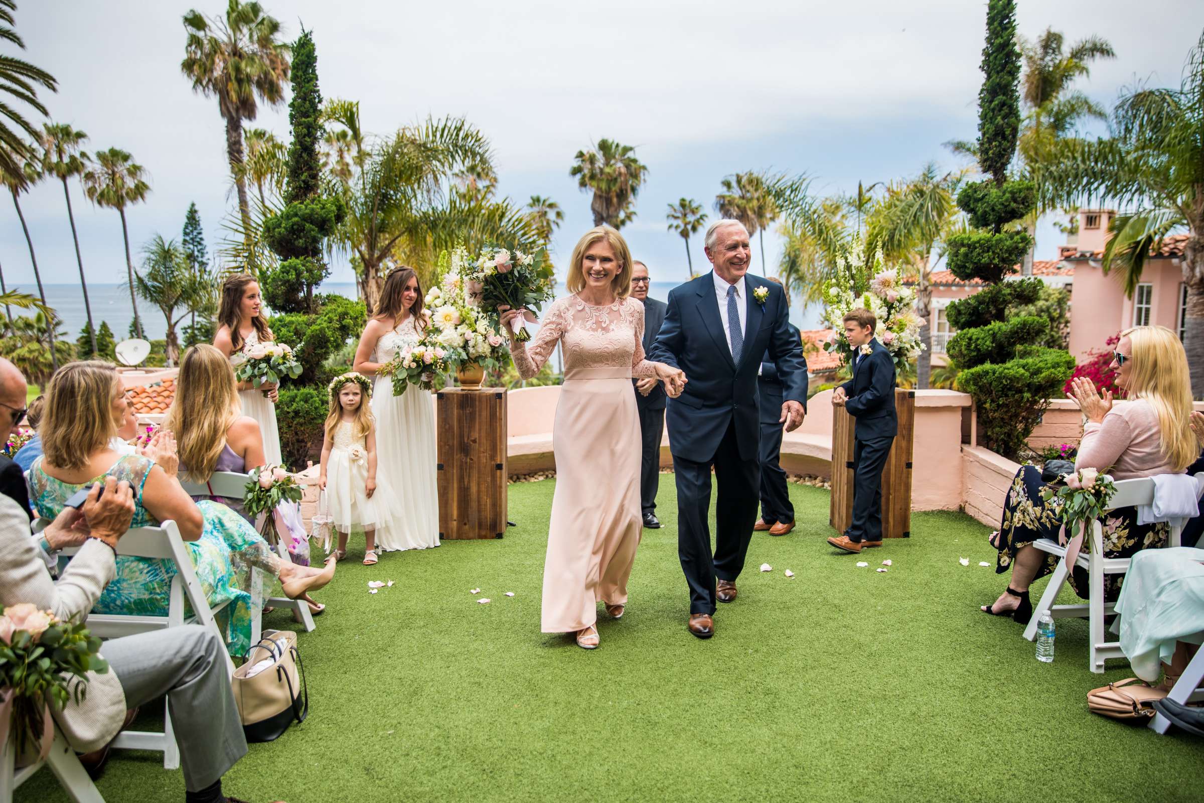 La Valencia Wedding coordinated by SARAH DILLENBECK EVENTS, Elfrieda and Peter Wedding Photo #60 by True Photography