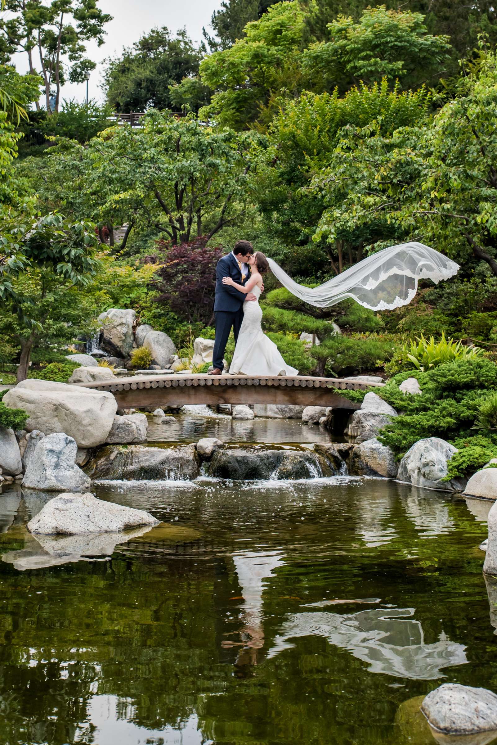 Garden at Japanese Friendship Garden Wedding coordinated by Elements of Style, Hailey and Peter Wedding Photo #1 by True Photography