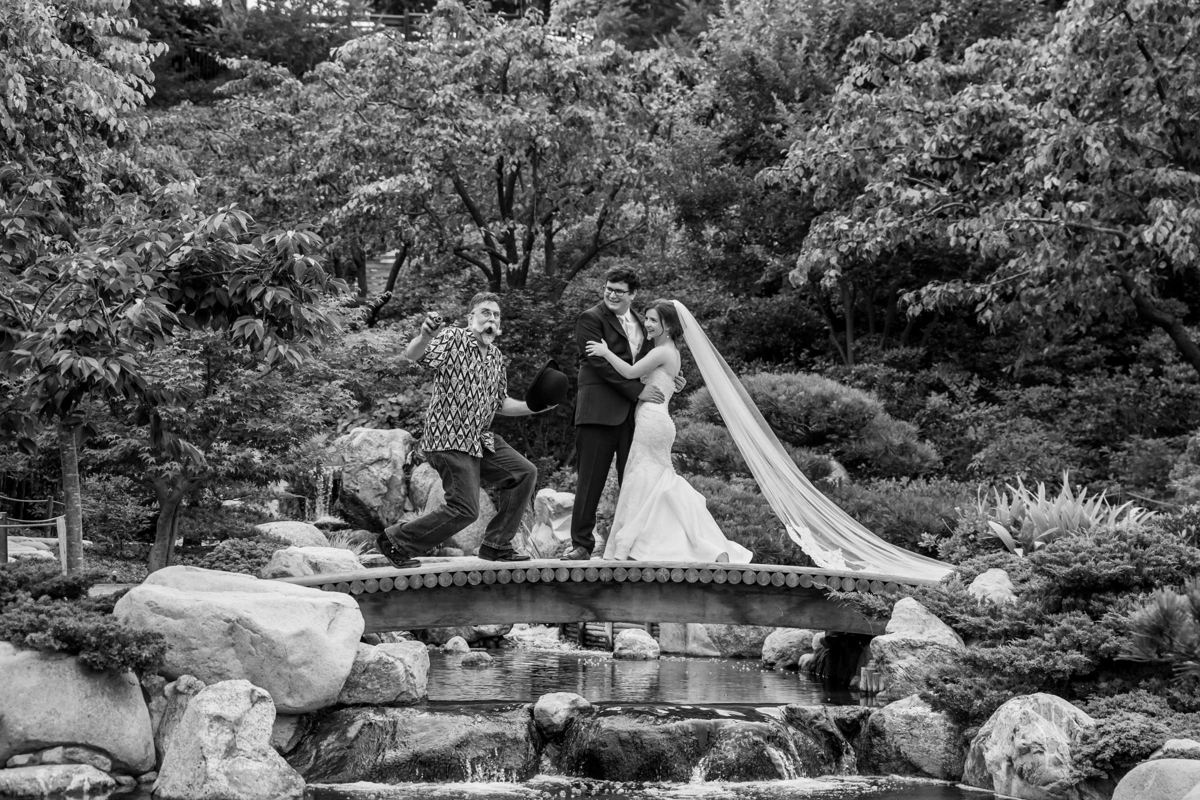 Japanese Friendship Garden Wedding coordinated by Elements of Style, Hailey and Peter Wedding Photo #4 by True Photography