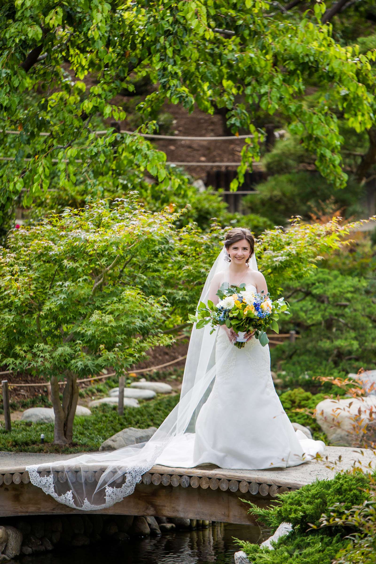 Japanese Friendship Garden Wedding coordinated by Elements of Style, Hailey and Peter Wedding Photo #9 by True Photography