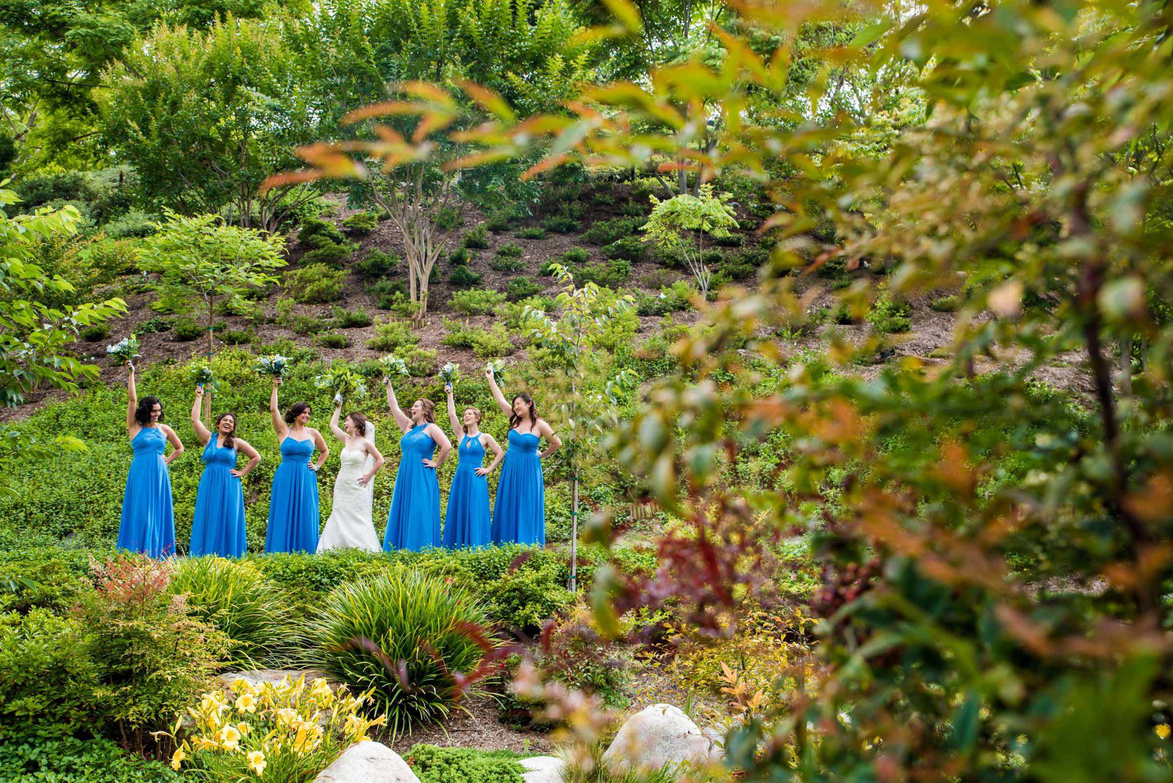 Japanese Friendship Garden Wedding coordinated by Elements of Style, Hailey and Peter Wedding Photo #14 by True Photography