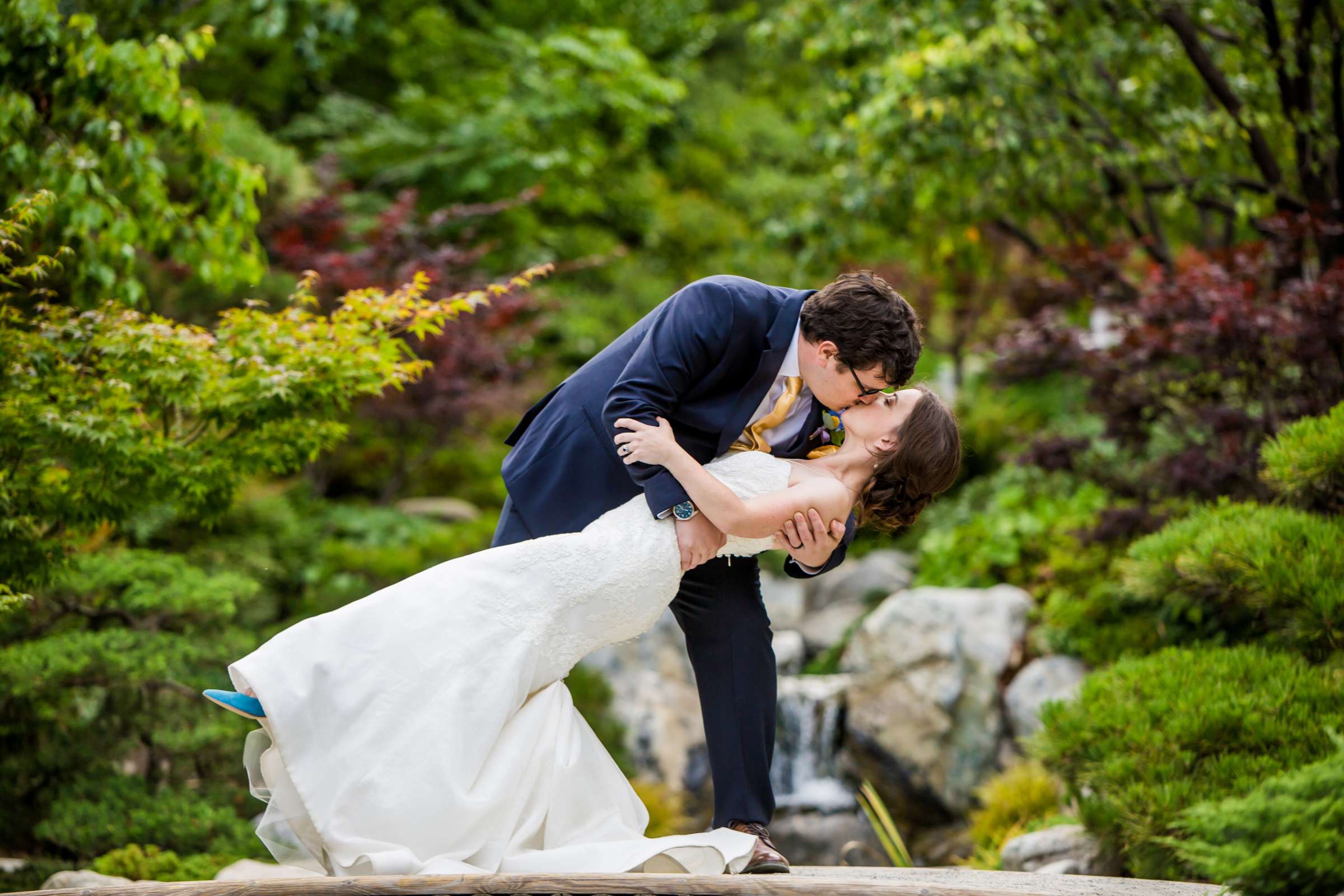 Japanese Friendship Garden Wedding coordinated by Elements of Style, Hailey and Peter Wedding Photo #28 by True Photography