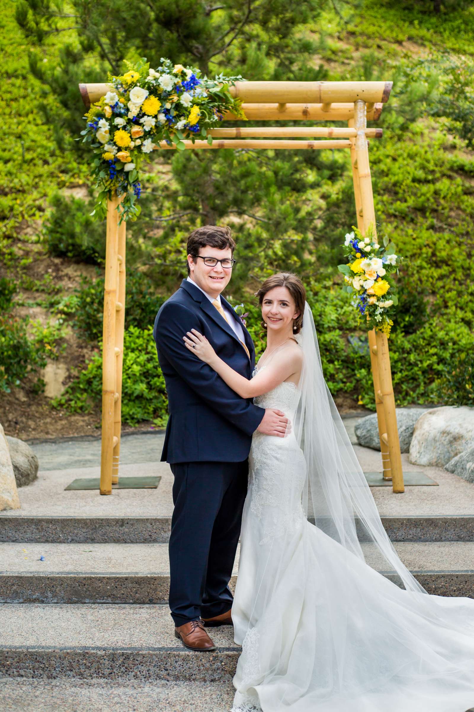Japanese Friendship Garden Wedding coordinated by Elements of Style, Hailey and Peter Wedding Photo #27 by True Photography