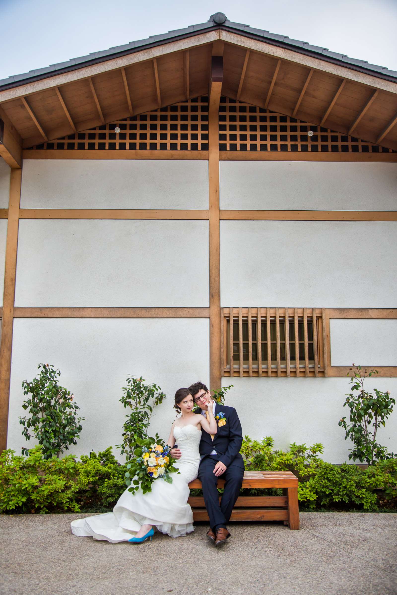 Japanese Friendship Garden Wedding coordinated by Elements of Style, Hailey and Peter Wedding Photo #29 by True Photography