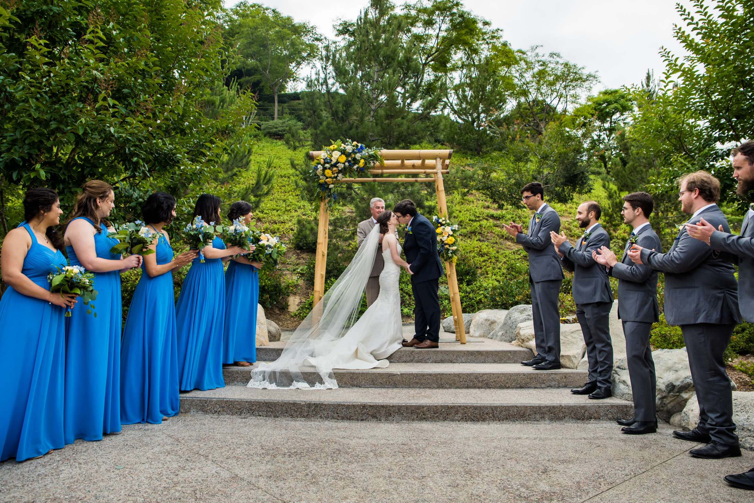 Japanese Friendship Garden Wedding coordinated by Elements of Style, Hailey and Peter Wedding Photo #94 by True Photography