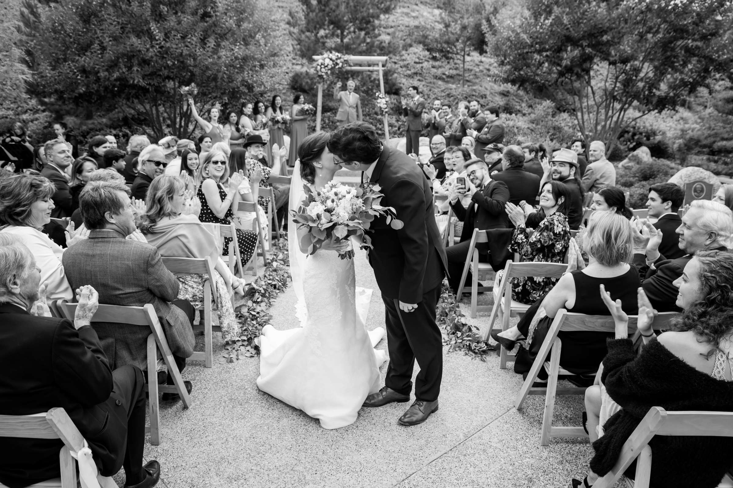 Japanese Friendship Garden Wedding coordinated by Elements of Style, Hailey and Peter Wedding Photo #99 by True Photography