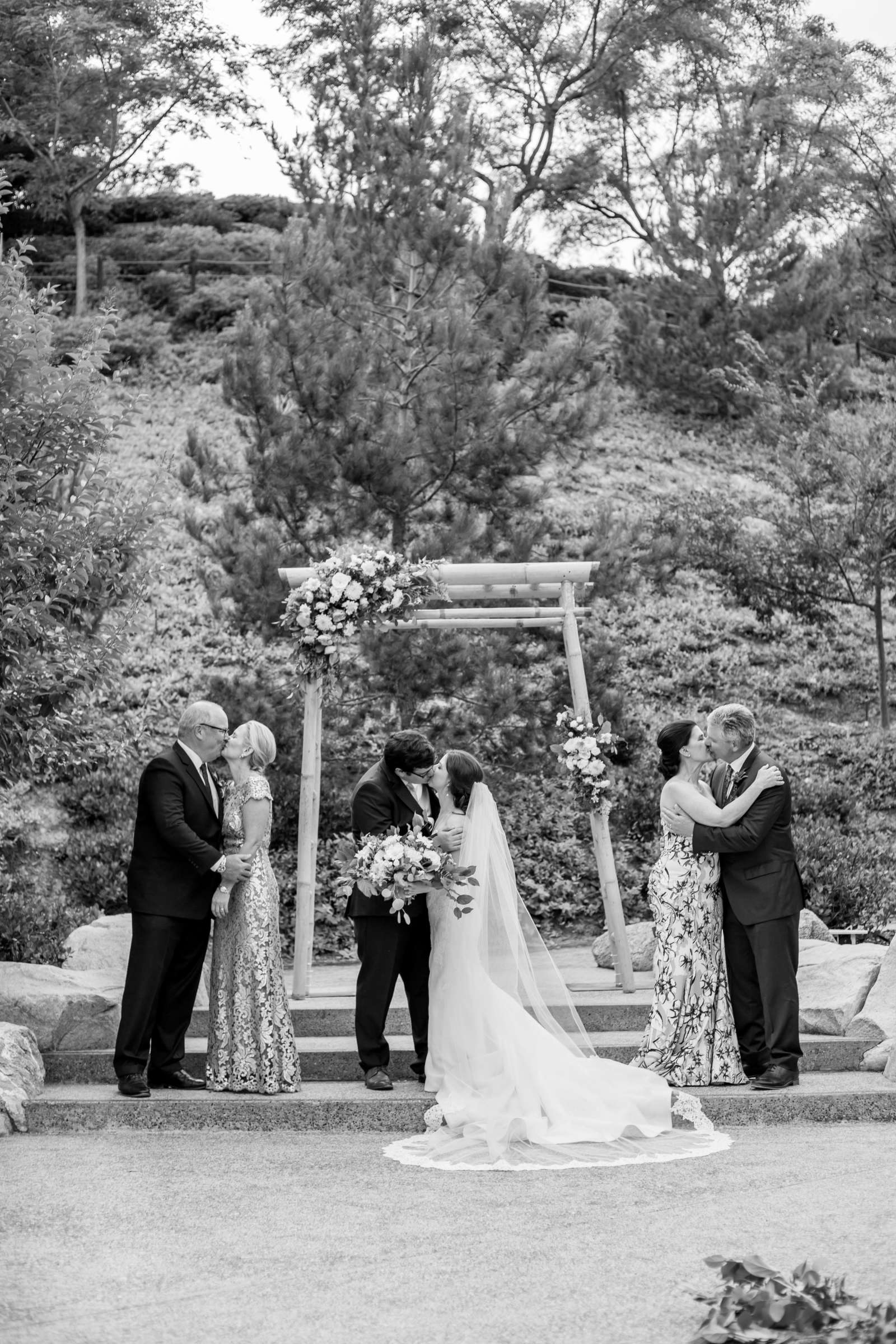 Japanese Friendship Garden Wedding coordinated by Elements of Style, Hailey and Peter Wedding Photo #106 by True Photography