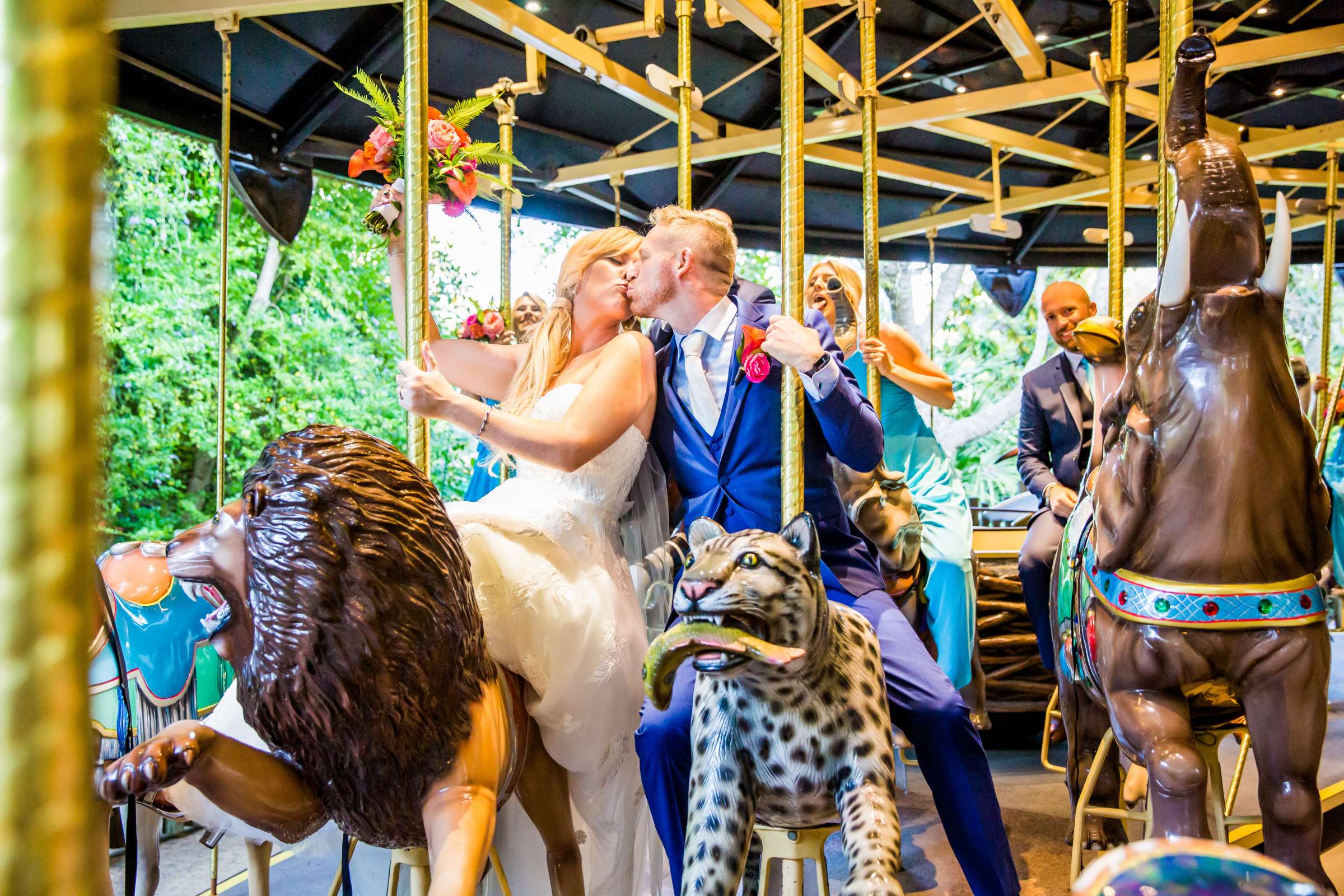 Safari Park Wedding, Madison and Christopher Wedding Photo #2 by True Photography