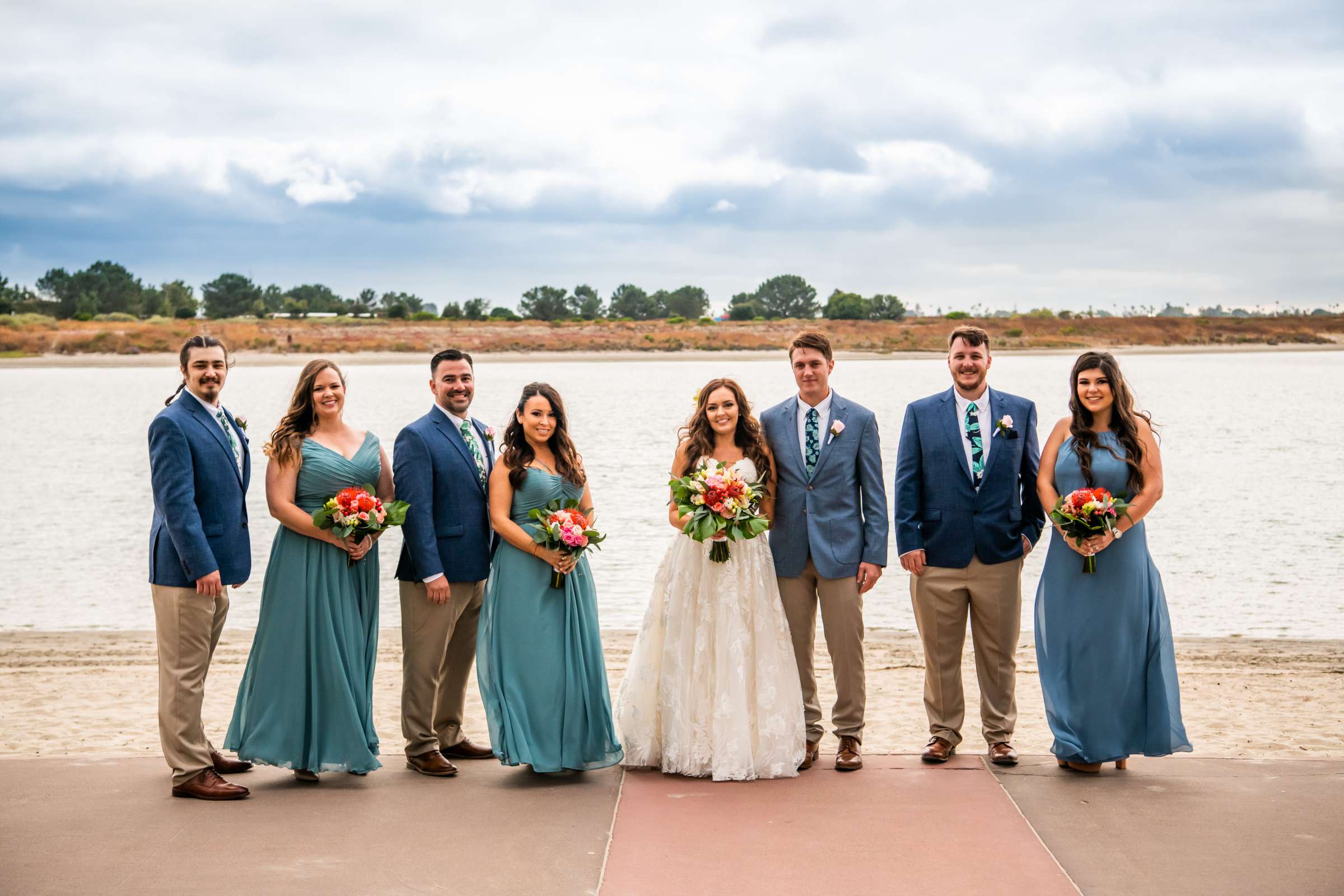 San Diego Mission Bay Resort Wedding coordinated by Cafe Au Love, Lauren and Adam Wedding Photo #105 by True Photography