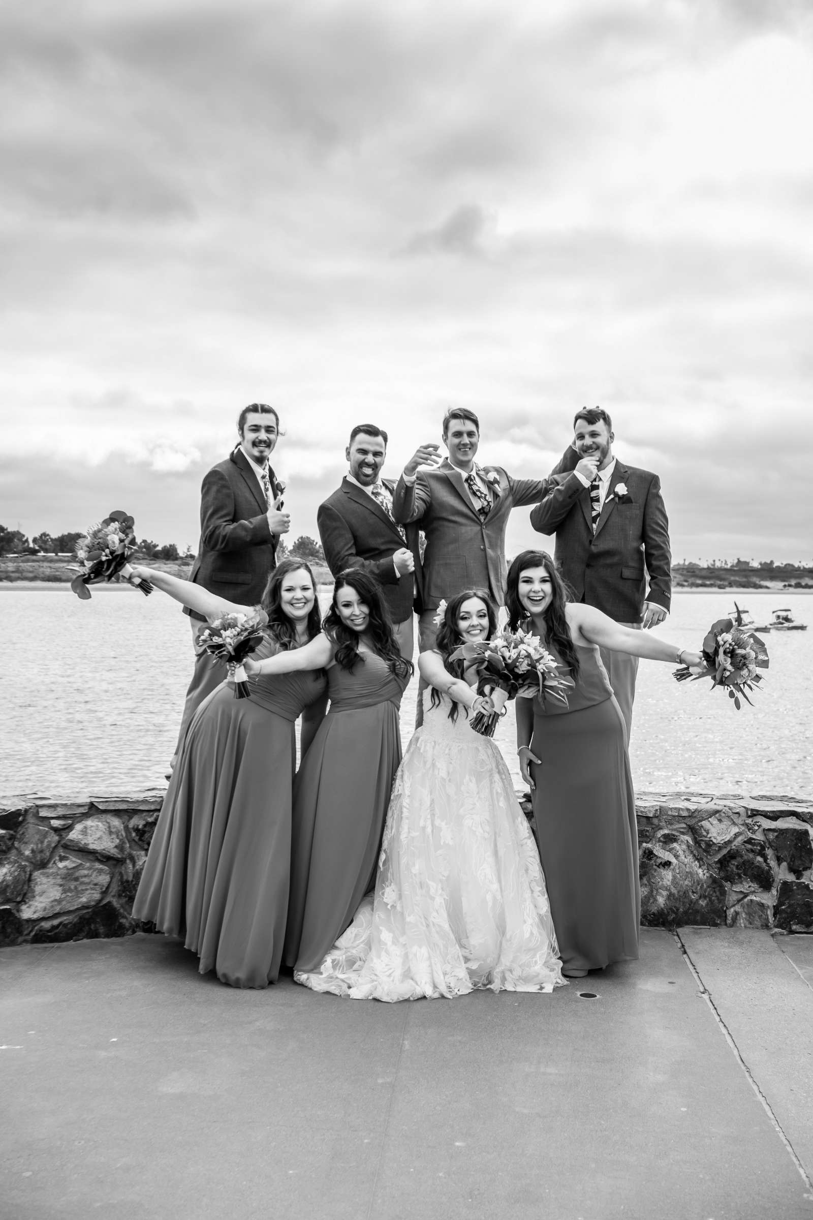 San Diego Mission Bay Resort Wedding coordinated by Cafe Au Love, Lauren and Adam Wedding Photo #107 by True Photography